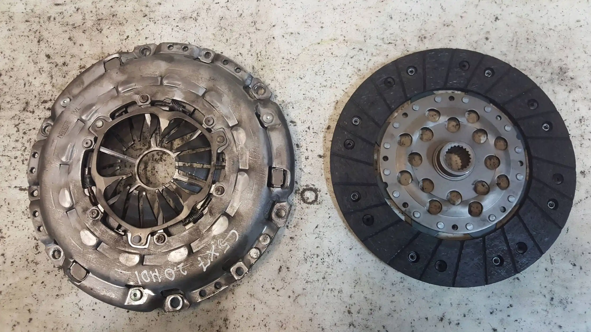 SPRZĘGŁO TARCZA DOCISK NEXUS CITROEN C5 III X7 2.0 HDI 08-