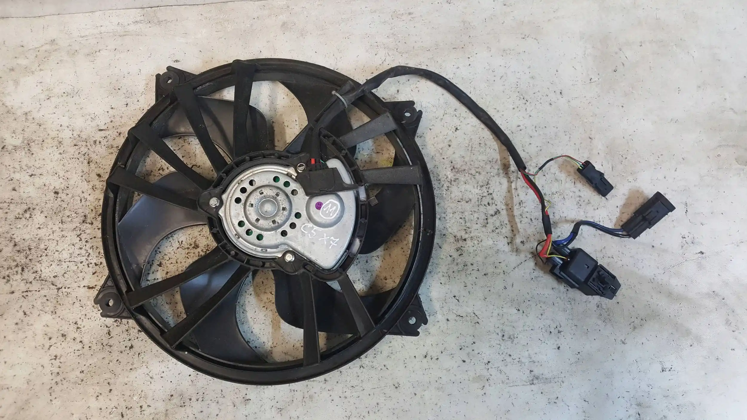 WENTYLATOR CHŁODNICY PSA PEUGEOT CITROEN C5 III X7 2.0 HDI 08-