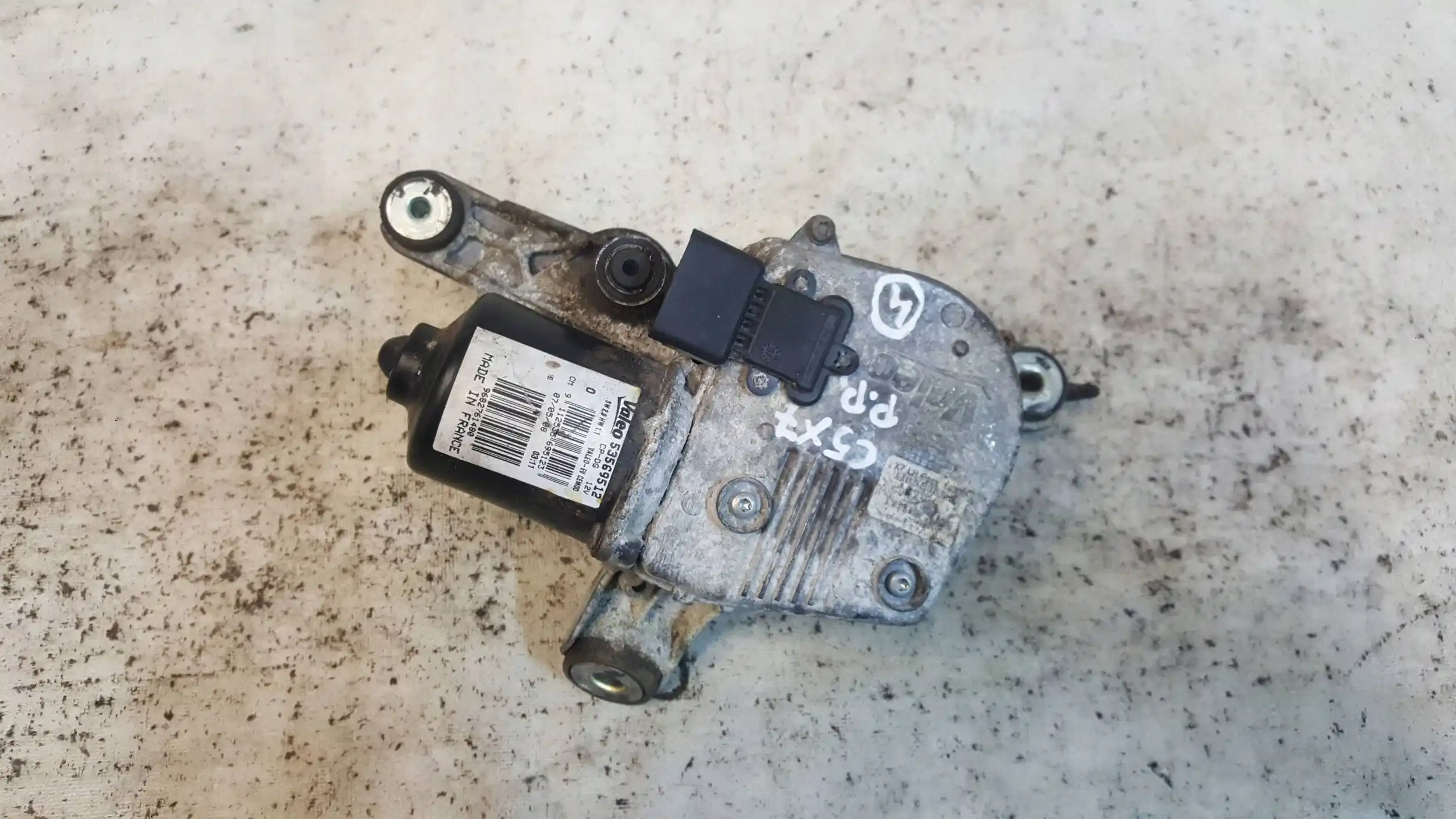 MECHANIZM SILNICZEK WYCIERACZEK PRAWY PRZÓD 53569512 CITROEN C5 III X7 08-