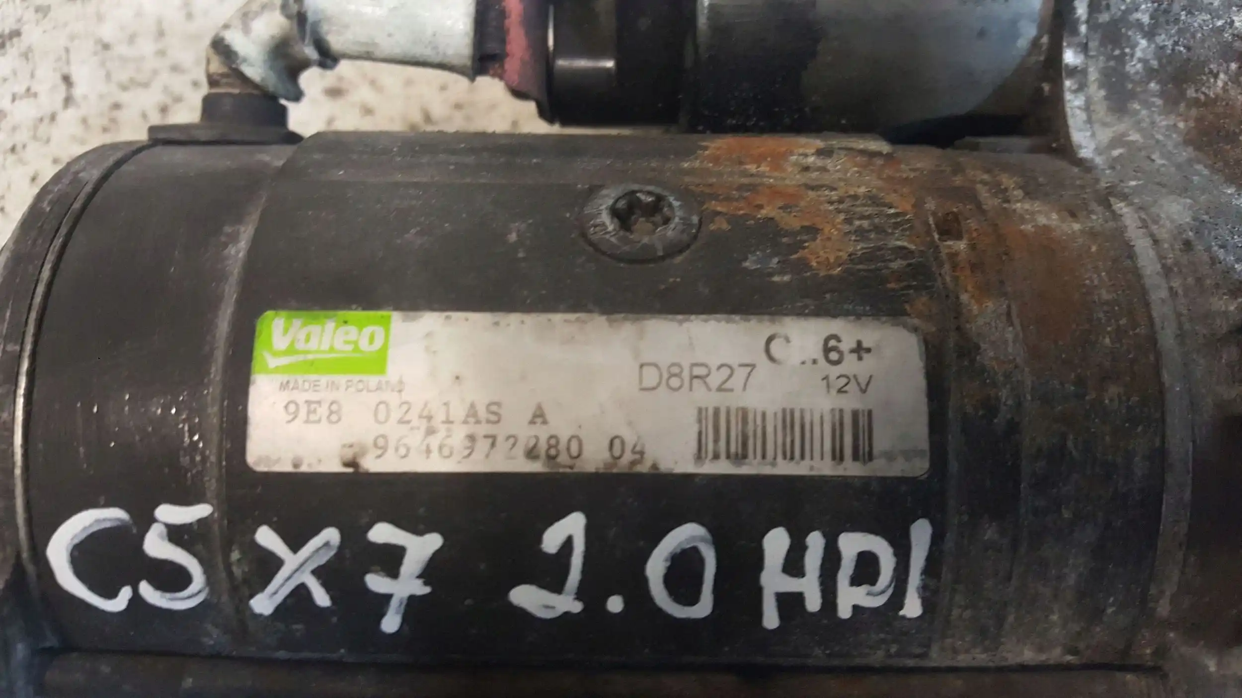 ROZRUSZNIK D8R27 PSA PEUGEOT CITROEN C5 III X7 2.0 HDI 08-