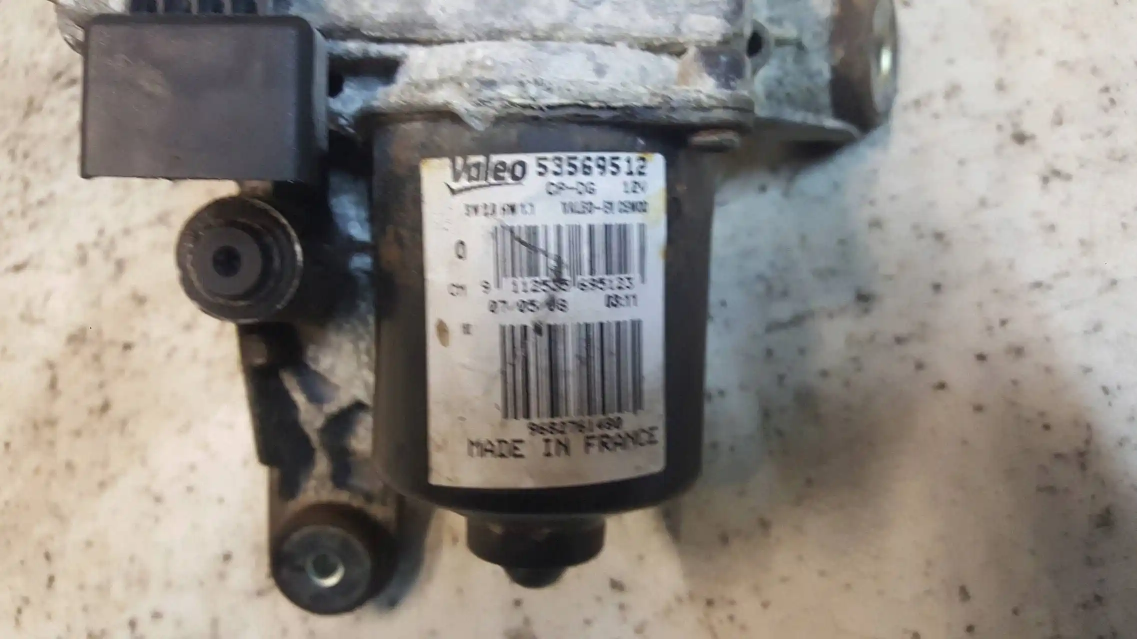 MECHANIZM SILNICZEK WYCIERACZEK PRAWY PRZÓD 53569512 CITROEN C5 III X7 08-