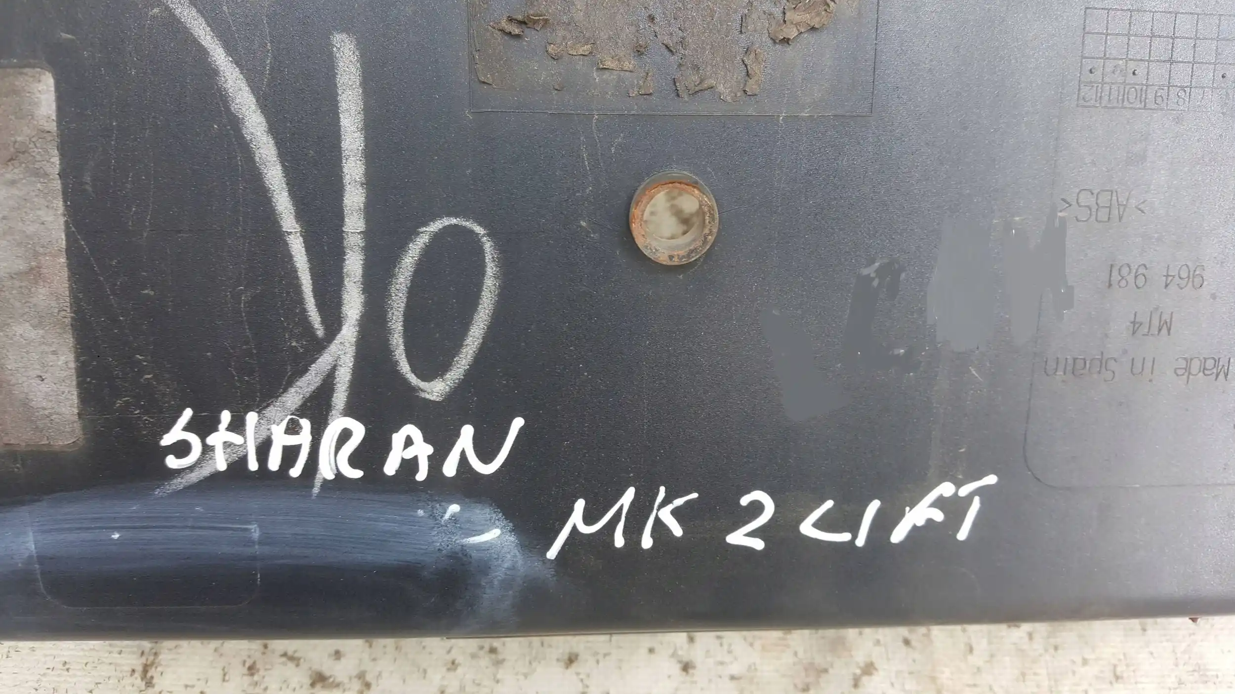 BLENDA LISTWA KLAPY TYŁ TYLNEJ VW SHARAN I MK2 LIFT 04-10 LD5Q