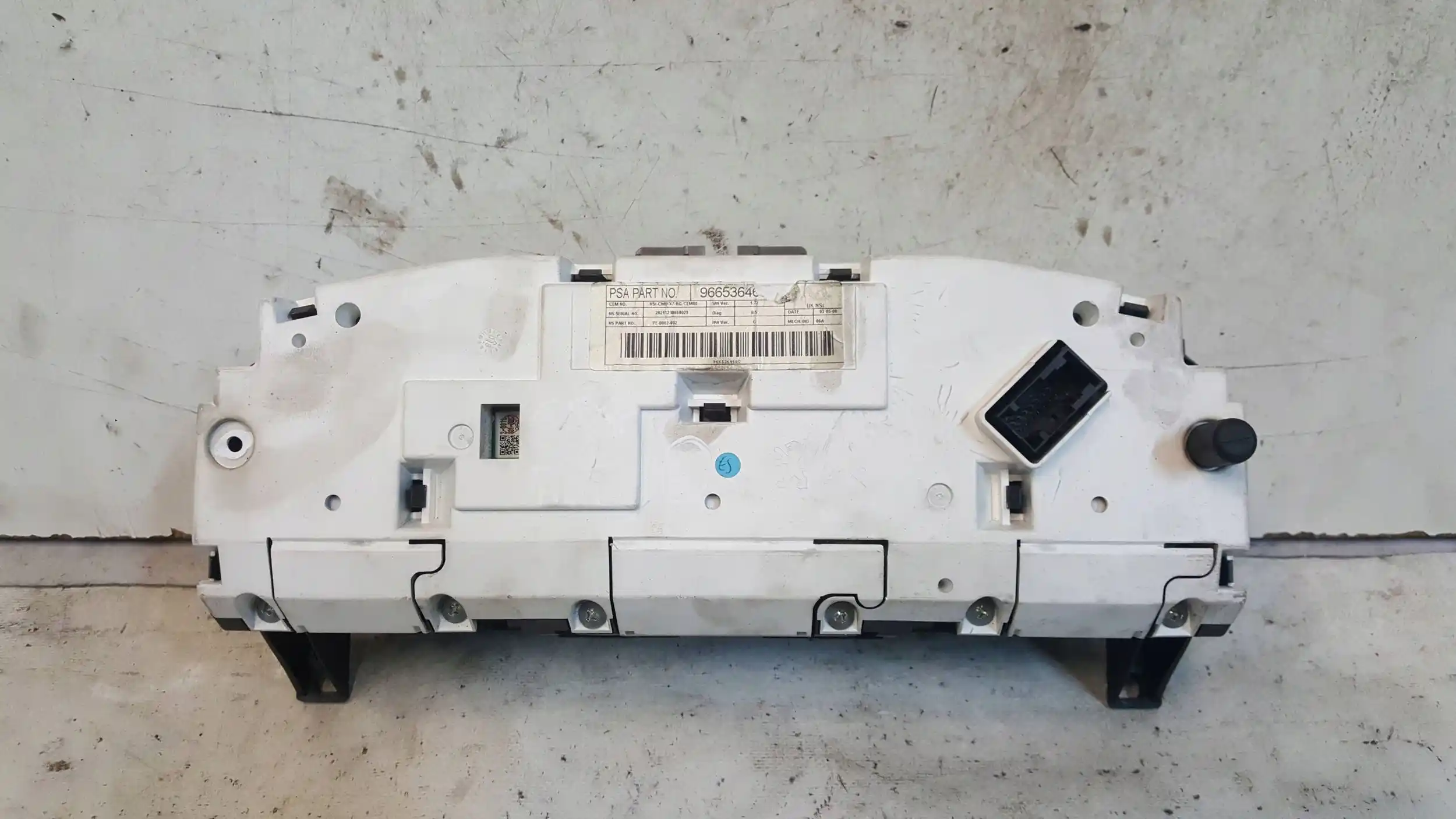 LICZNIK ZEGARY 9665364680 CITROEN C5 III X7 2.0 HDI 08-