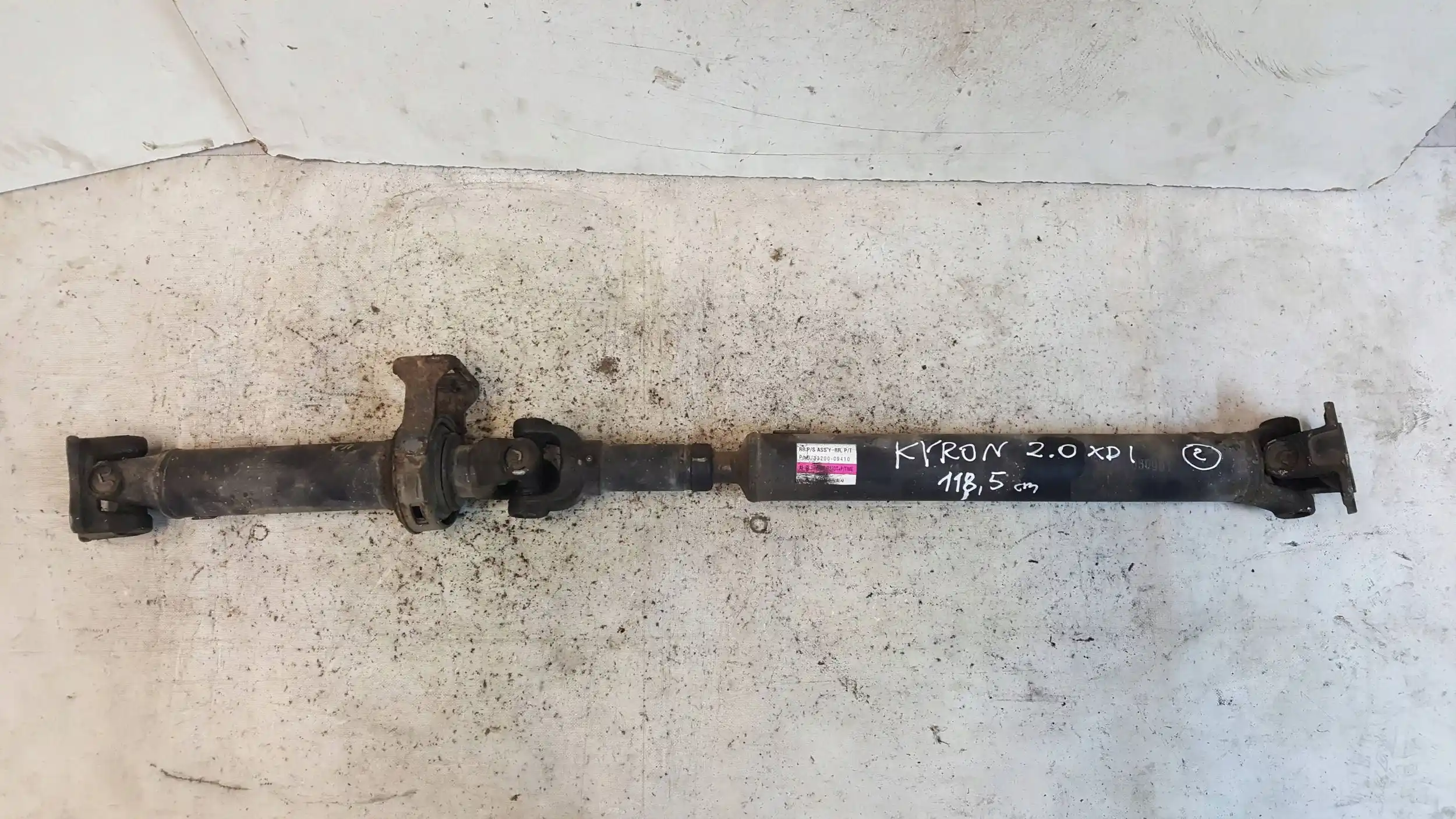 WAŁ NAPĘDOWY TYŁ 3320009410 119CM SSANGYONG KYRON 2.0 XDI 05-