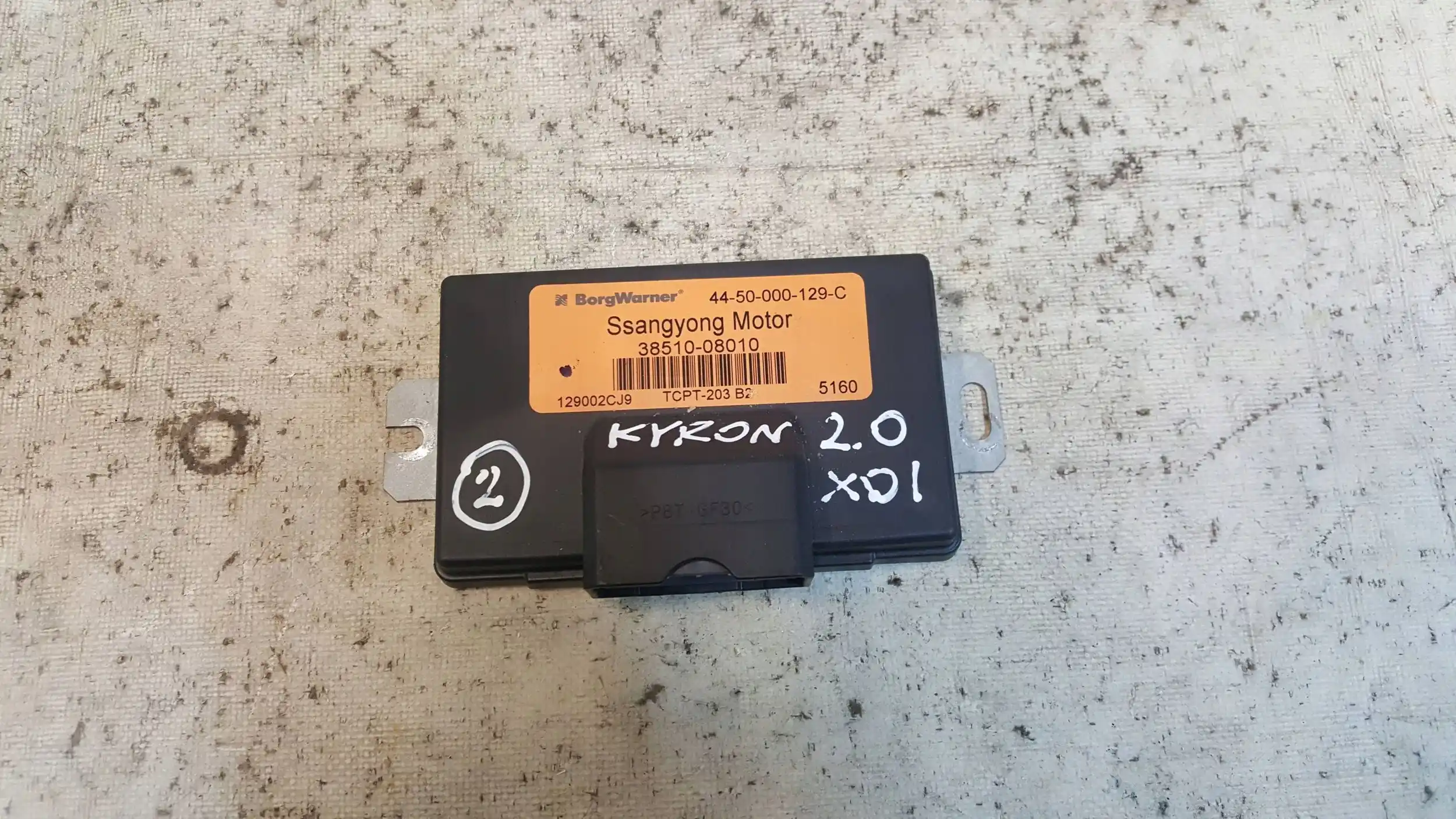 MODUŁ STEROWNIK SKRZYNI BIEGÓW 3851008010 SSANGYONG KYRON 05-