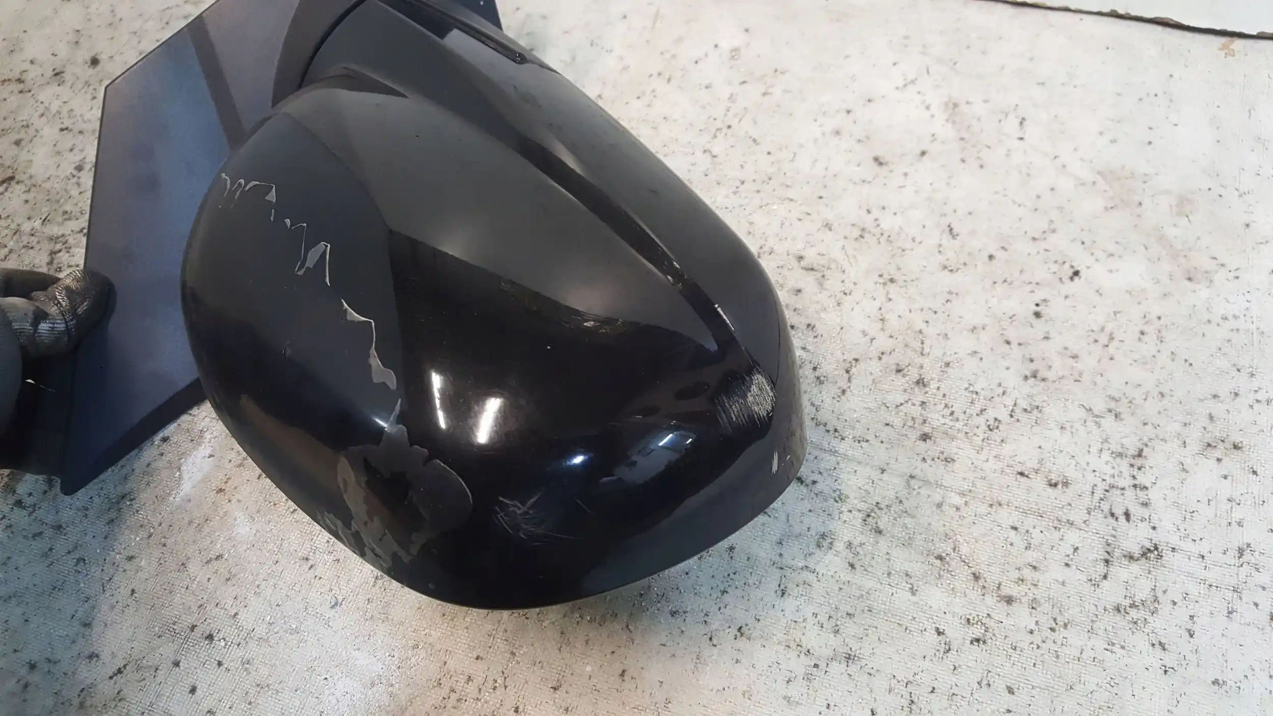 LUSTERKO PRAWE ELEKTRYCZNE 5 PIN SSANGYONG KYRON 05-07 SPACE BLACK