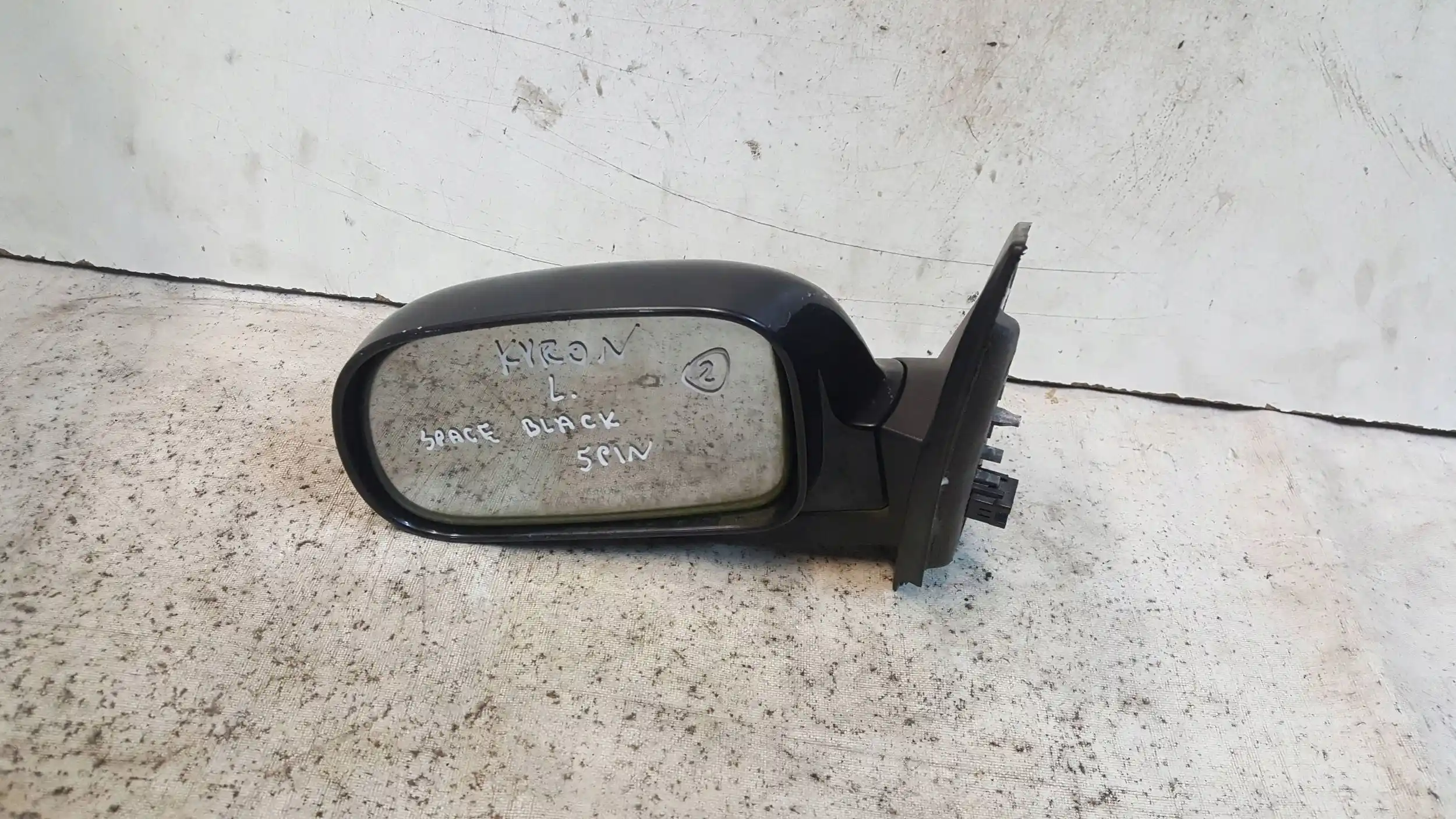 LUSTERKO LEWE ELEKTRYCZNE 5 PIN SSANGYONG KYRON 05-07 SPACE BLACK