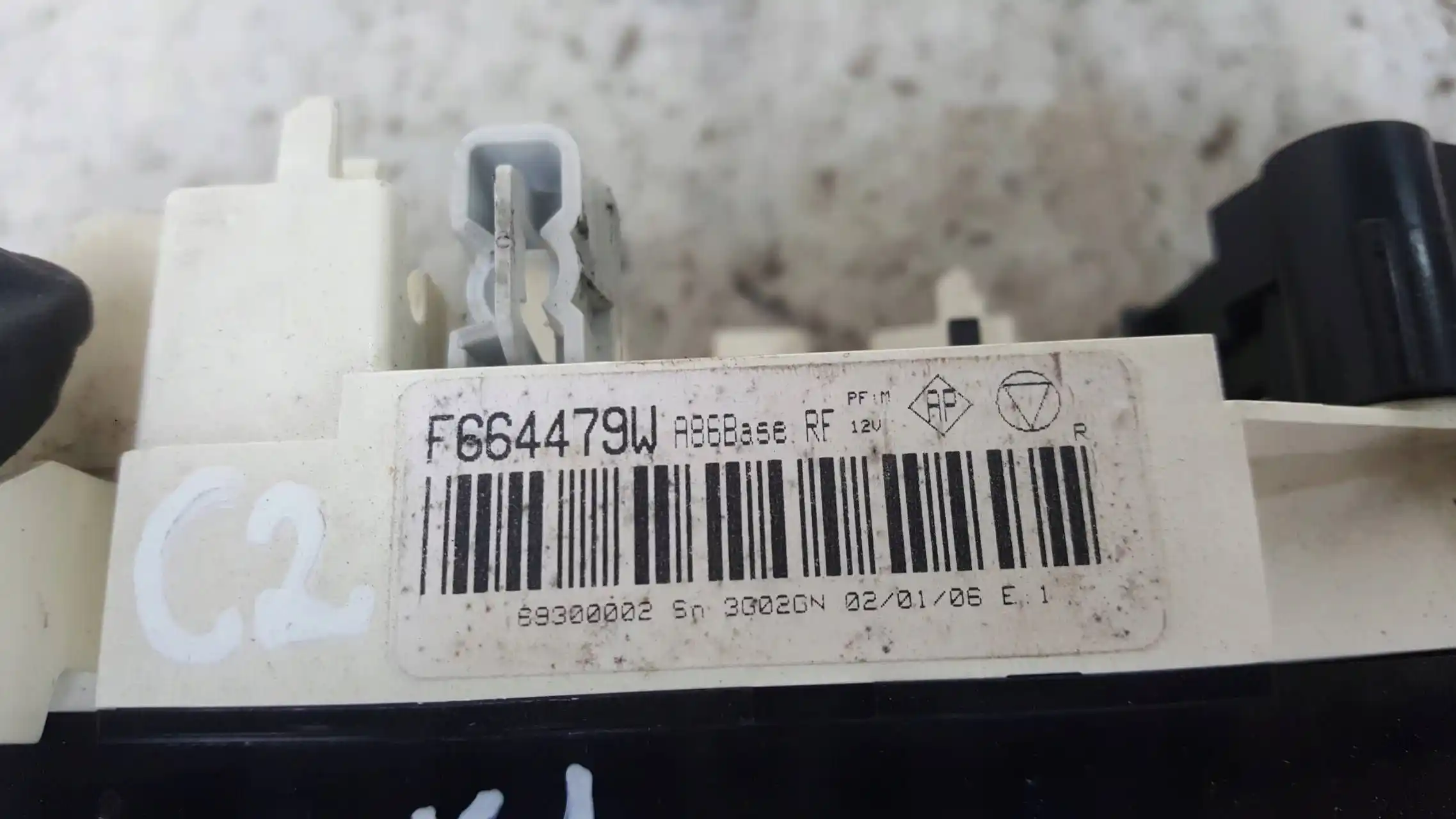 PANEL STEROWANIA NAWIEWEM KLIMATYZACJĄ F664479W CITROEN C2 03-