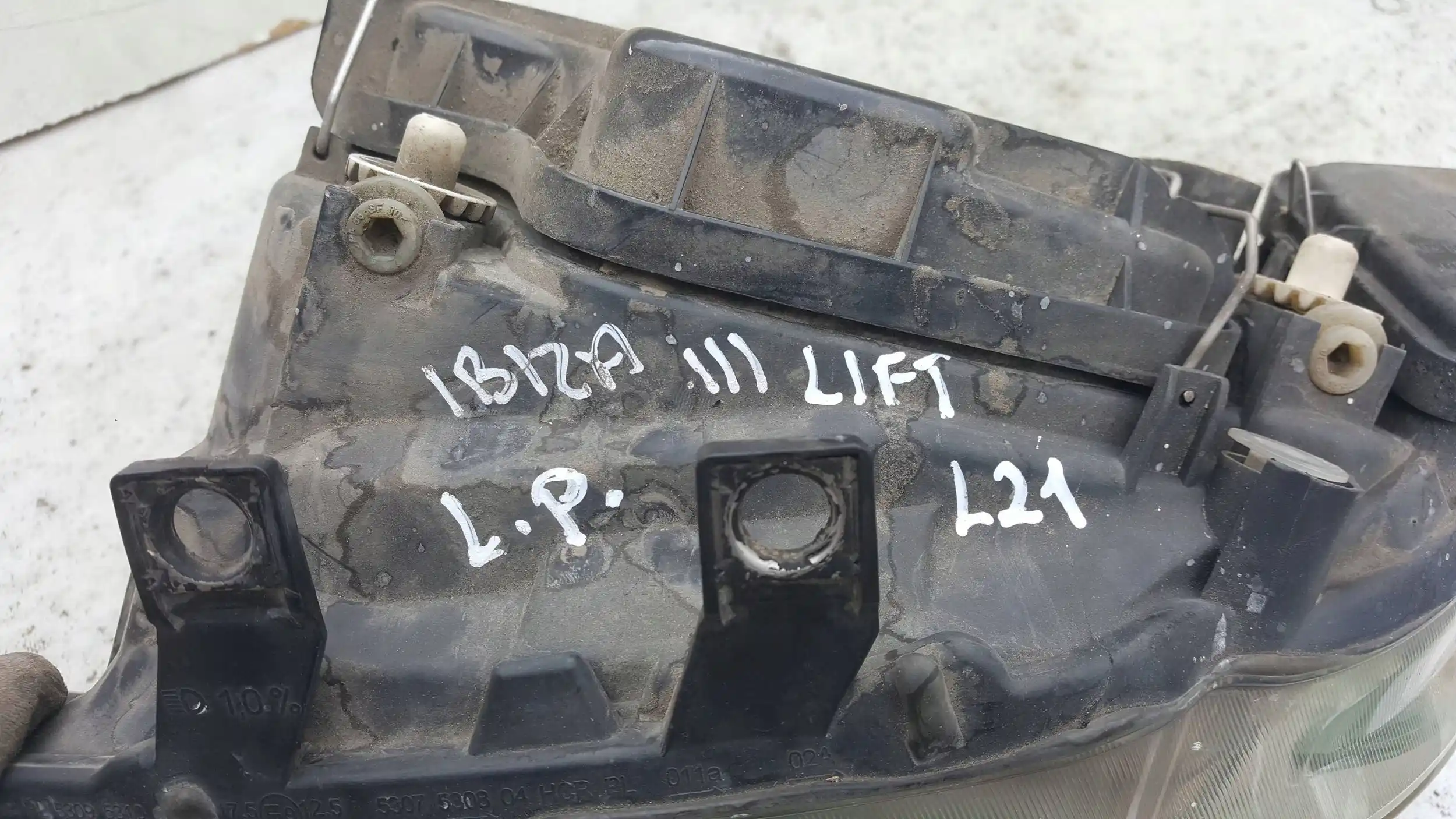 LAMPA LEWY PRZÓD PRZEDNIA SEAT IBIZA III 6L1 CORDOBA II 6L2 LIFT 05-08