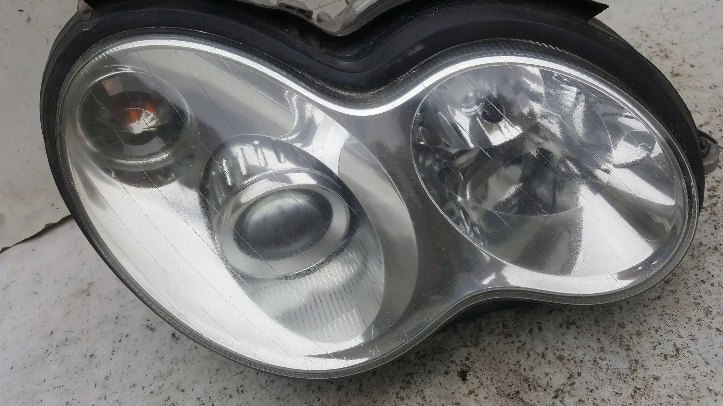 LAMPA PRAWY PRZÓD XENON 0301166276 PRZETWORNICA MERCEDES W203 LIFT 04-07