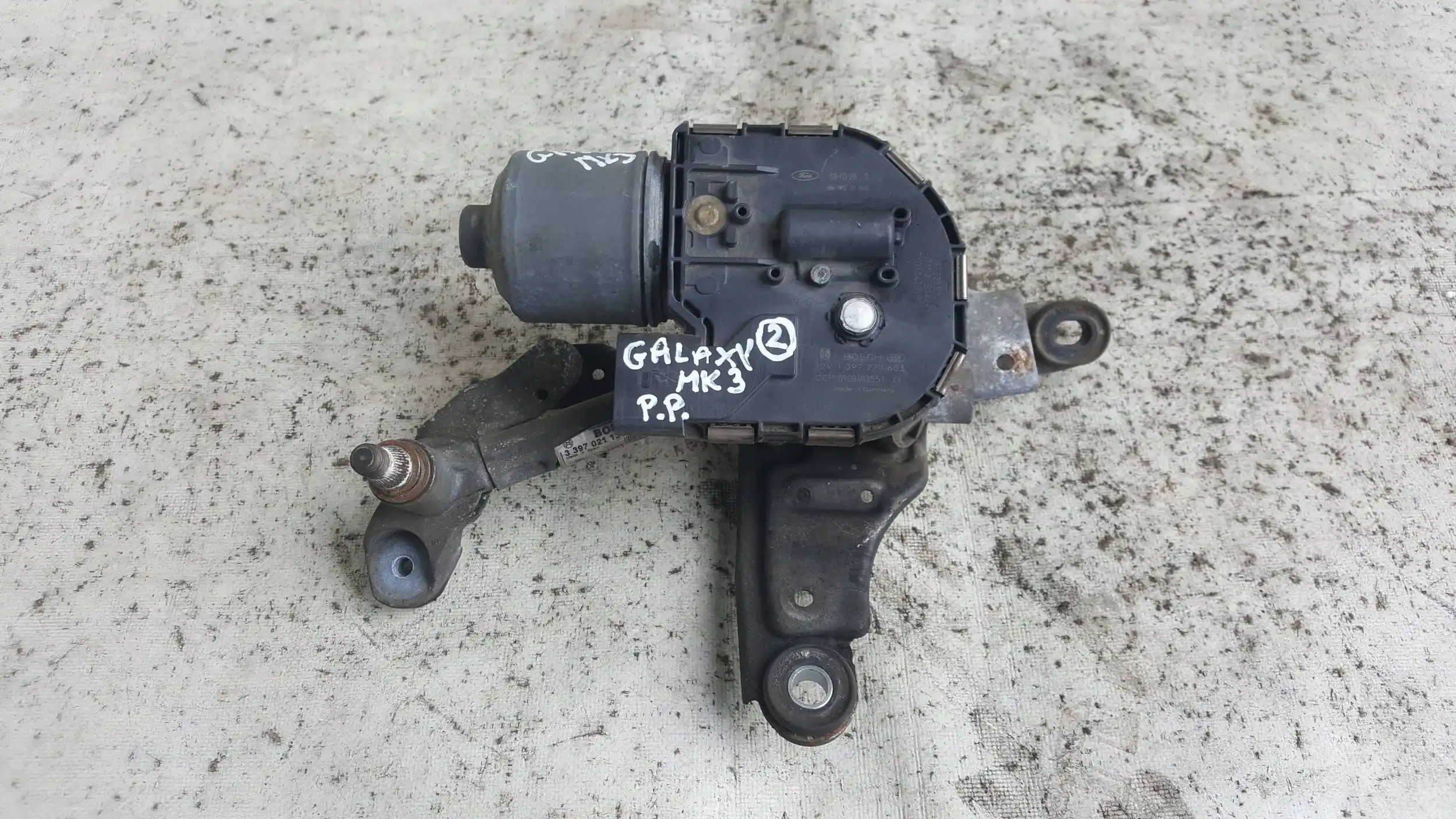 MECHANIZM SILNICZEK 1397220603 WYCIERACZEK PRAWY PRZÓD FORD GALAXY MK3 06-