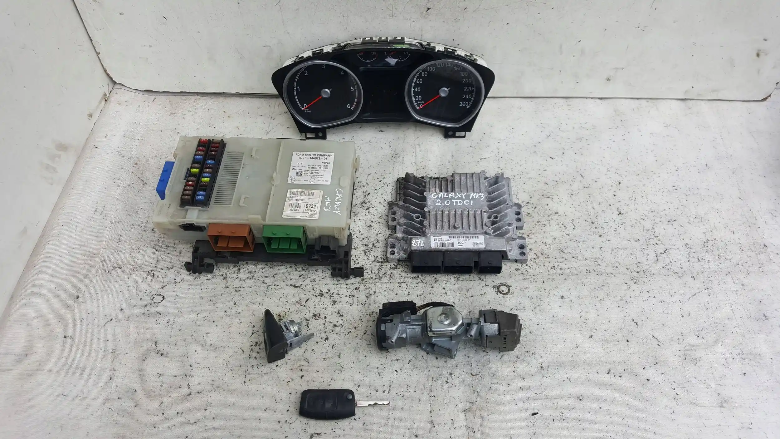 KOMPUTER 6G9112A650EP 5WS404020T ZETSAW IMMO FORD GALAXY MK3 2.0 TDCI 06-