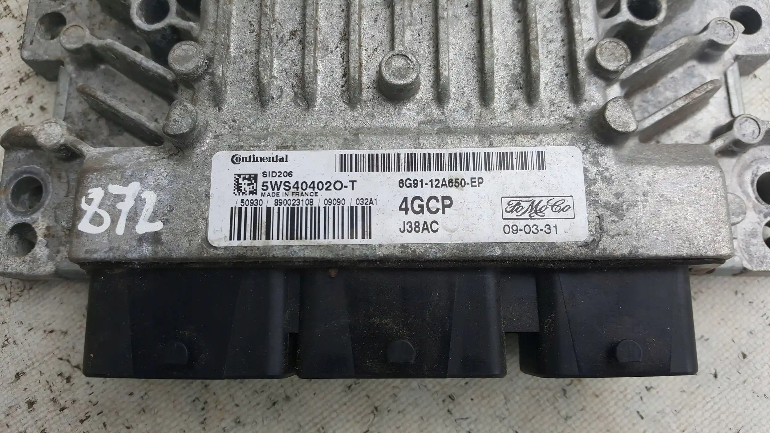 KOMPUTER 6G9112A650EP 5WS404020T ZETSAW IMMO FORD GALAXY MK3 2.0 TDCI 06-