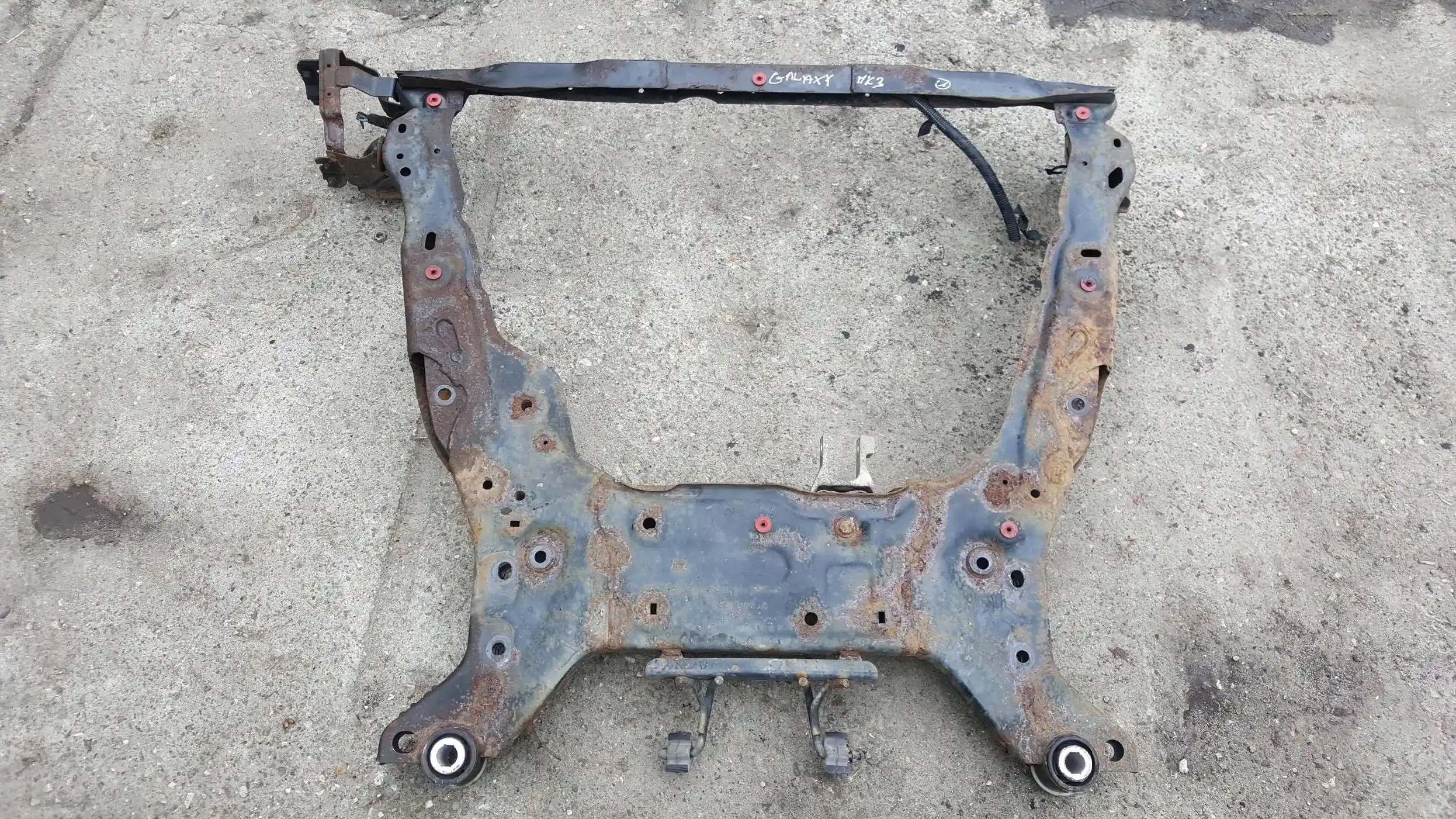 SANKI KOŁYSKA WÓZEK TRAWERS PRZÓD FORD GALAXY MK3 06- DIESEL