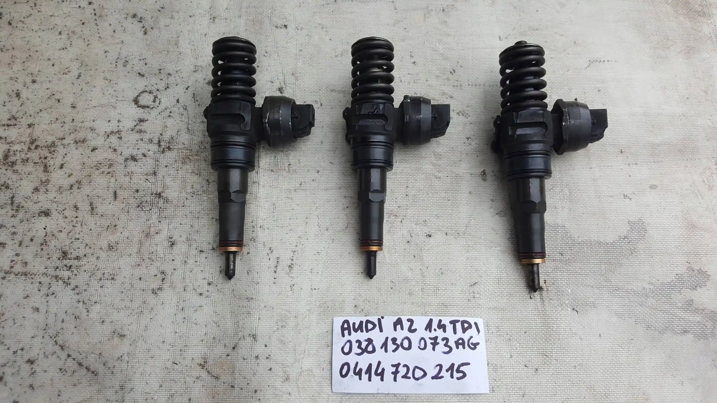 POMPOWTRYSK POMPOWTRYSKIWACZE 038130073AG AUDI SKODA SEAT VW 1.4 TDI