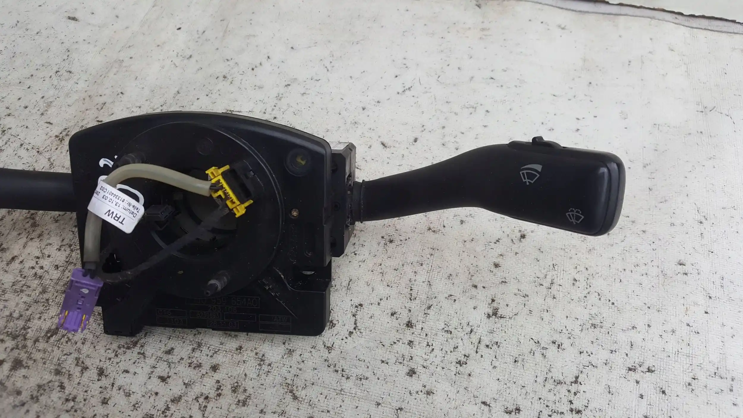 PAJĄK PRZEŁĄCZNIK ZESPOLONY 4B0953503E 1J0959654AC AUDI A2 99-