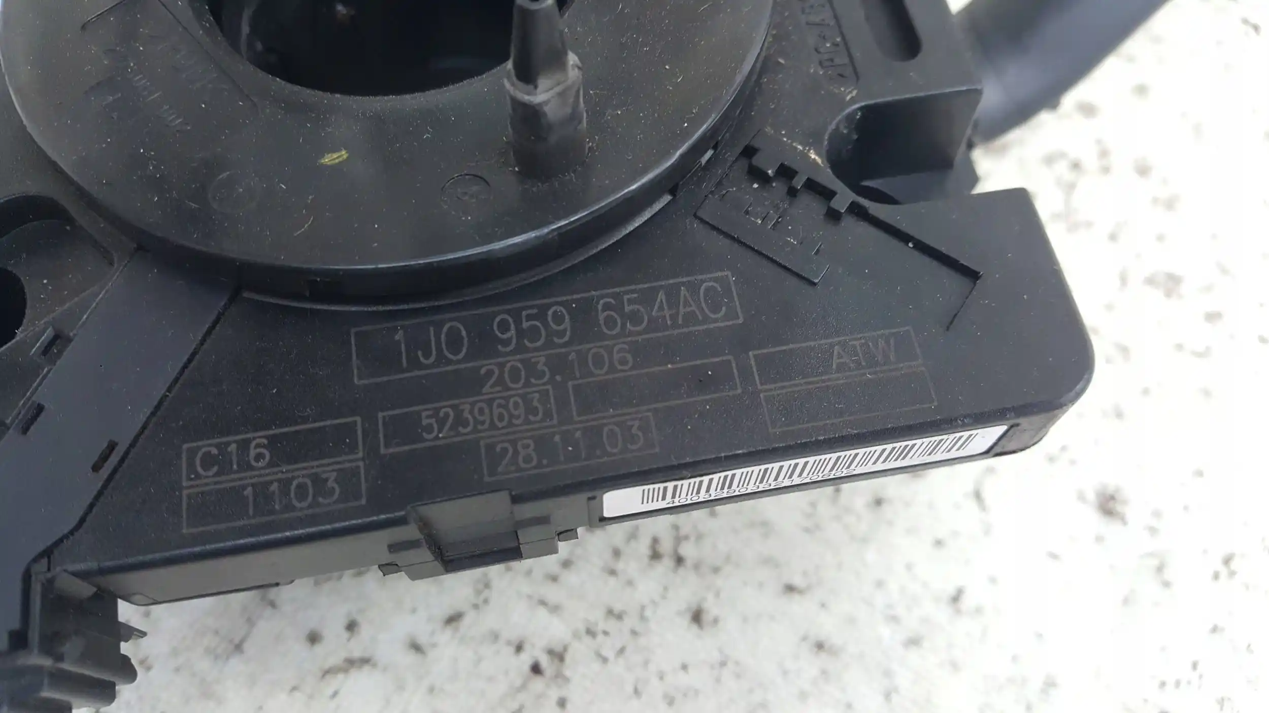 PAJĄK PRZEŁĄCZNIK ZESPOLONY 4B0953503E 1J0959654AC AUDI A2 99-