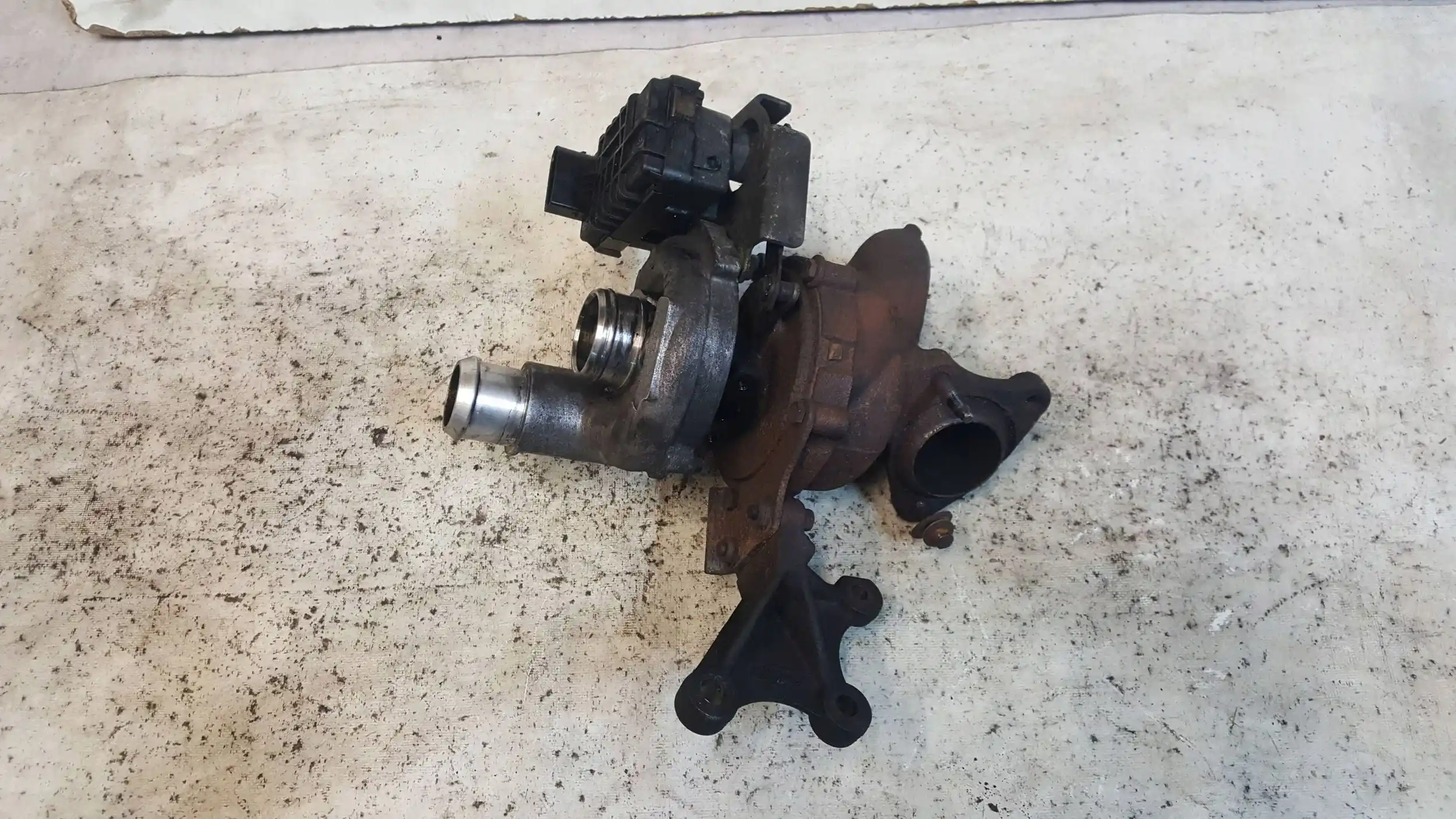 TURBOSPRĘŻARKA 7G9Q6K682BB NASTAWNIK 6NW008412 FORD GALAXY MK3 1.8 TDCI 06-