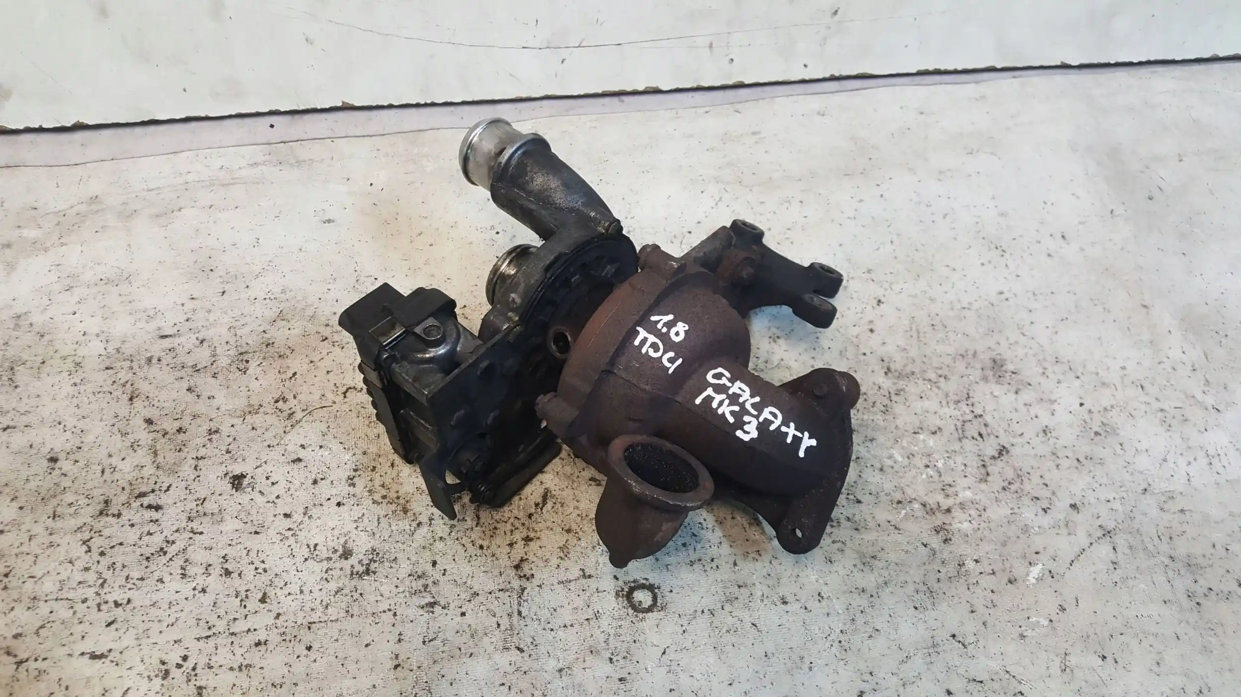 TURBOSPRĘŻARKA 7G9Q6K682BB NASTAWNIK 6NW008412 FORD GALAXY MK3 1.8 TDCI 06-