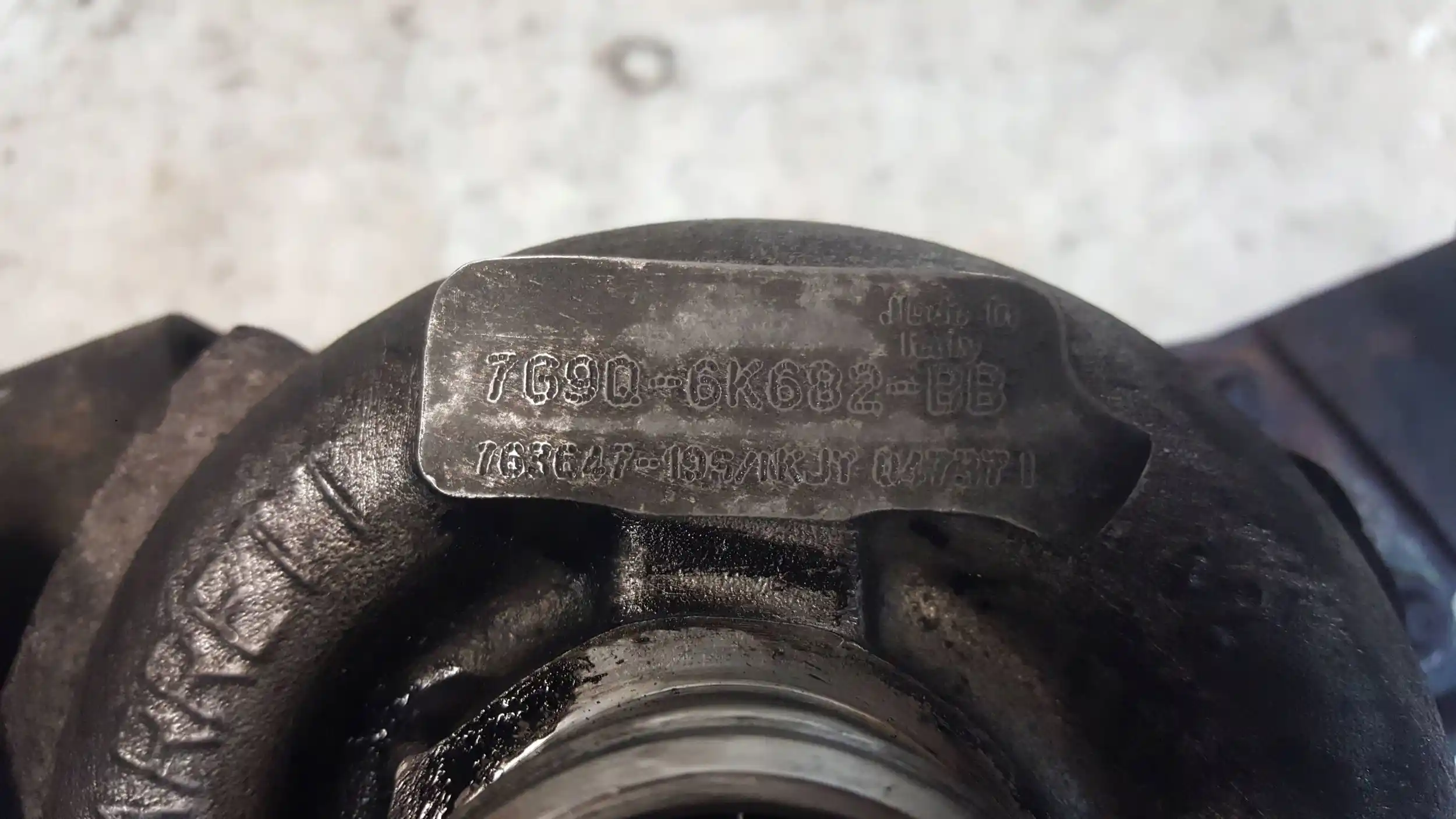TURBOSPRĘŻARKA 7G9Q6K682BB NASTAWNIK 6NW008412 FORD GALAXY MK3 1.8 TDCI 06-