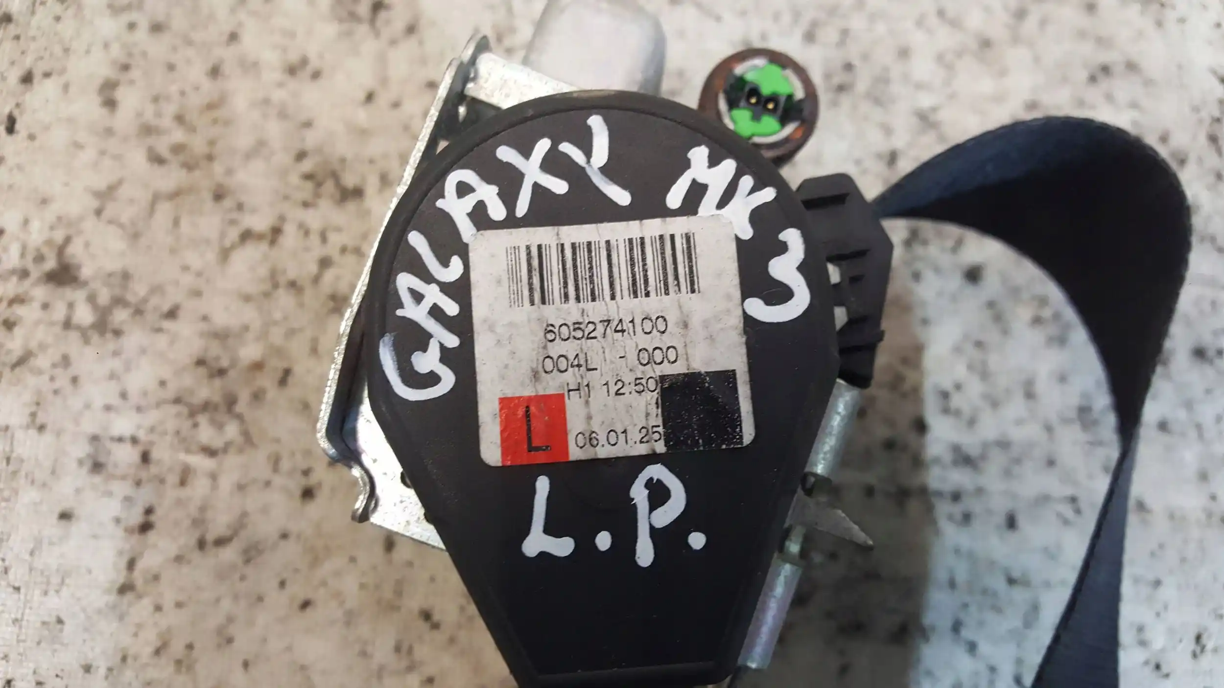 PAS BEZPIECZEŃSTWA LEWY PRZÓD 605274100 FORD GALAXY MK3 06-