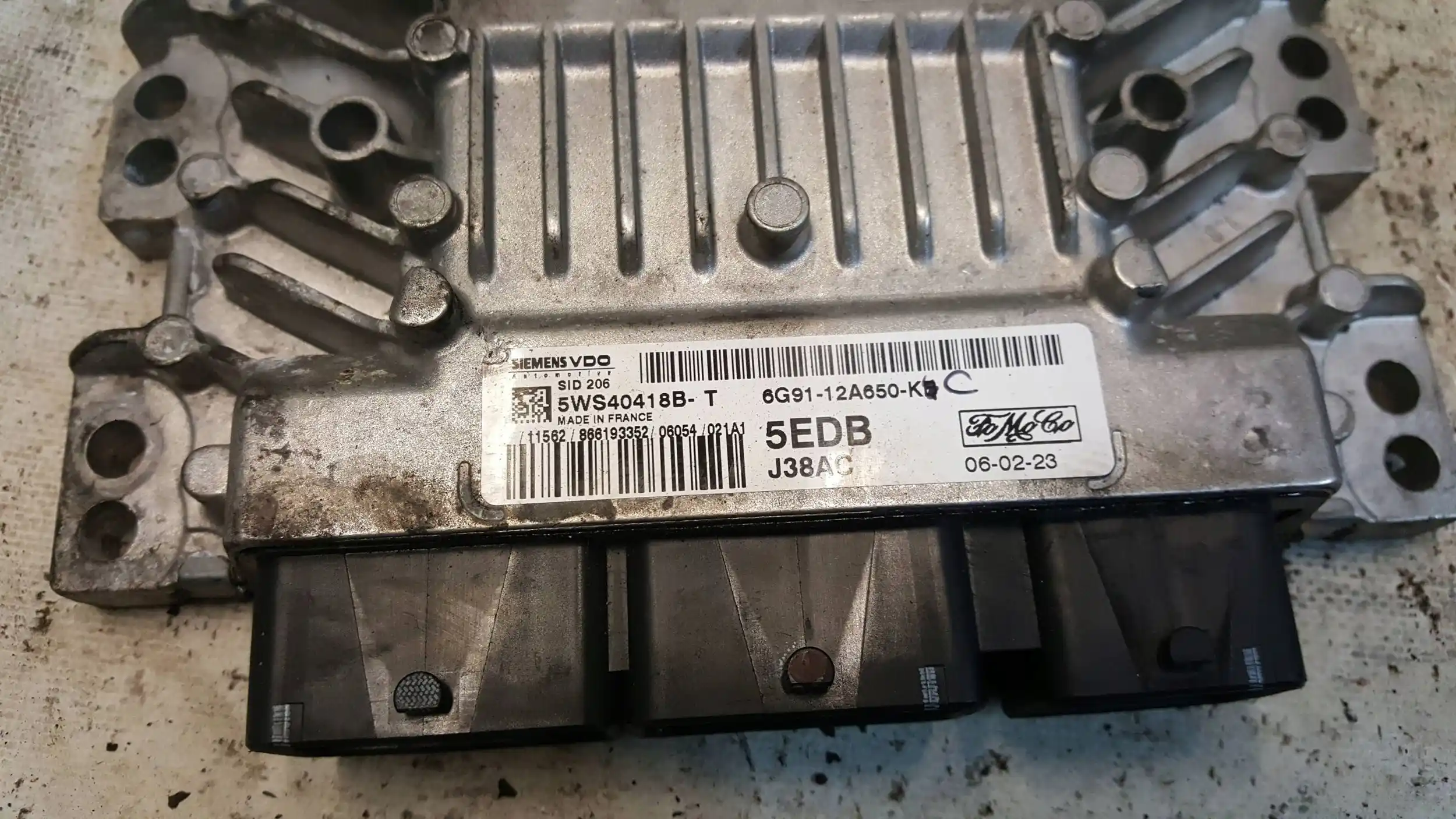 KOMPUTER 5WS40418BT 6G9112A650 ZESTAW IMMO FORD GALAXY MK3 1.8 TDCI 06-10
