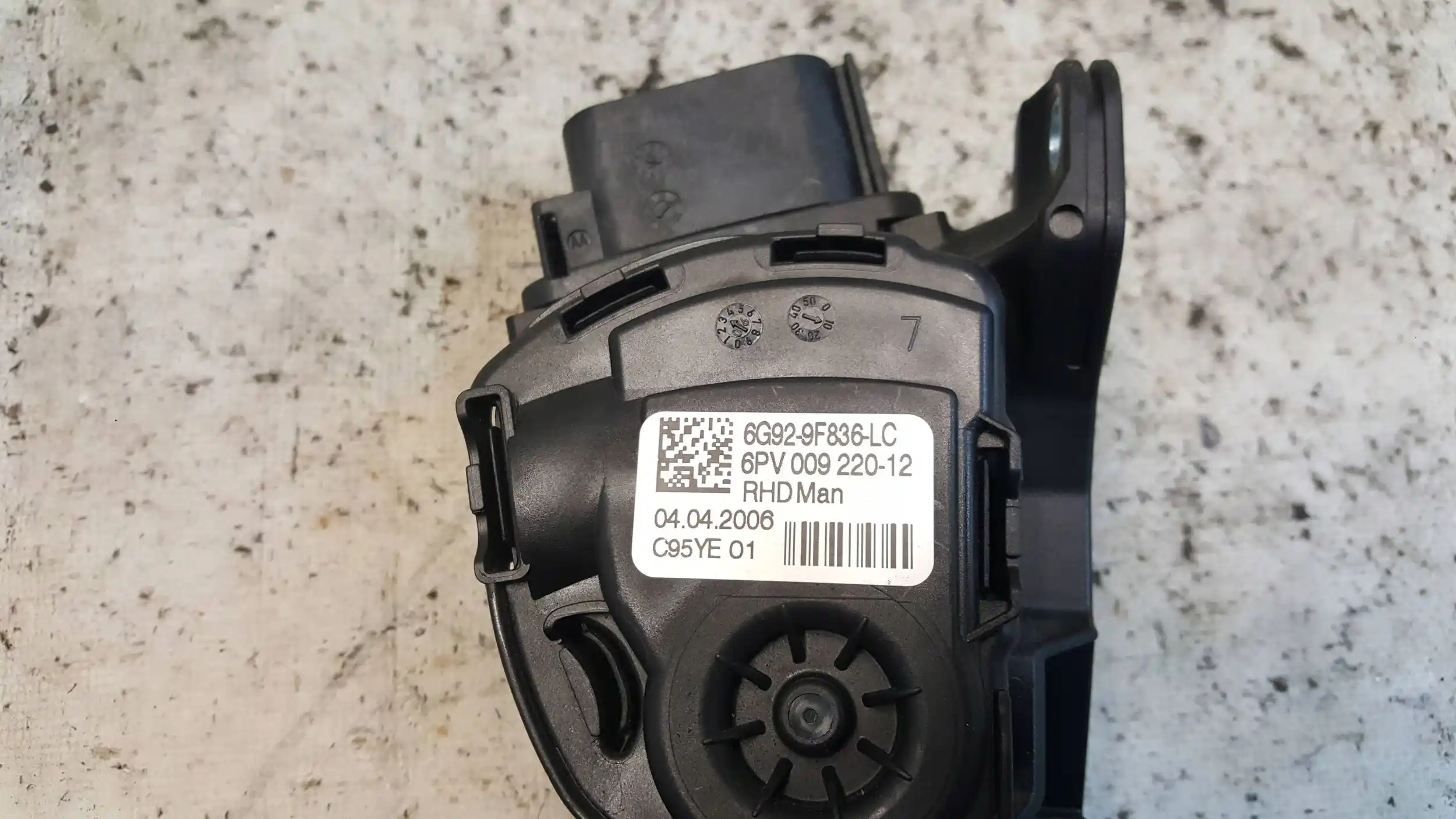 PEDAŁ GAZU POTENCJOMETR 6G929F836LC FORD GALAXY MK3 06-