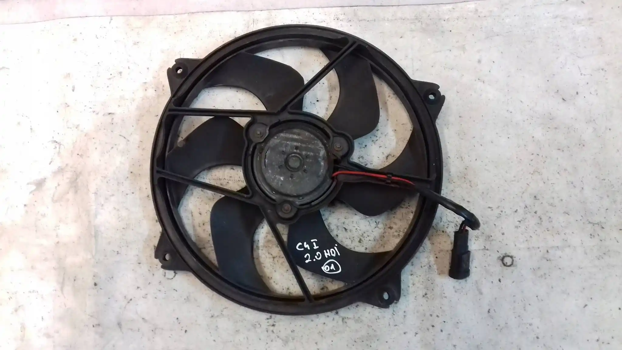 WENTYLATOR CHŁODNICY PSA PEUGEOT CITROEN C4 I 2.0 HDI 04-