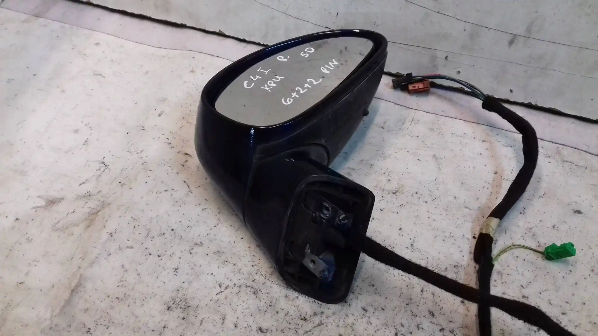 LUSTERKO PRAWE ELEKTRYCZNE 6+2+2 10PIN CITROEN C4 I 04- KPU