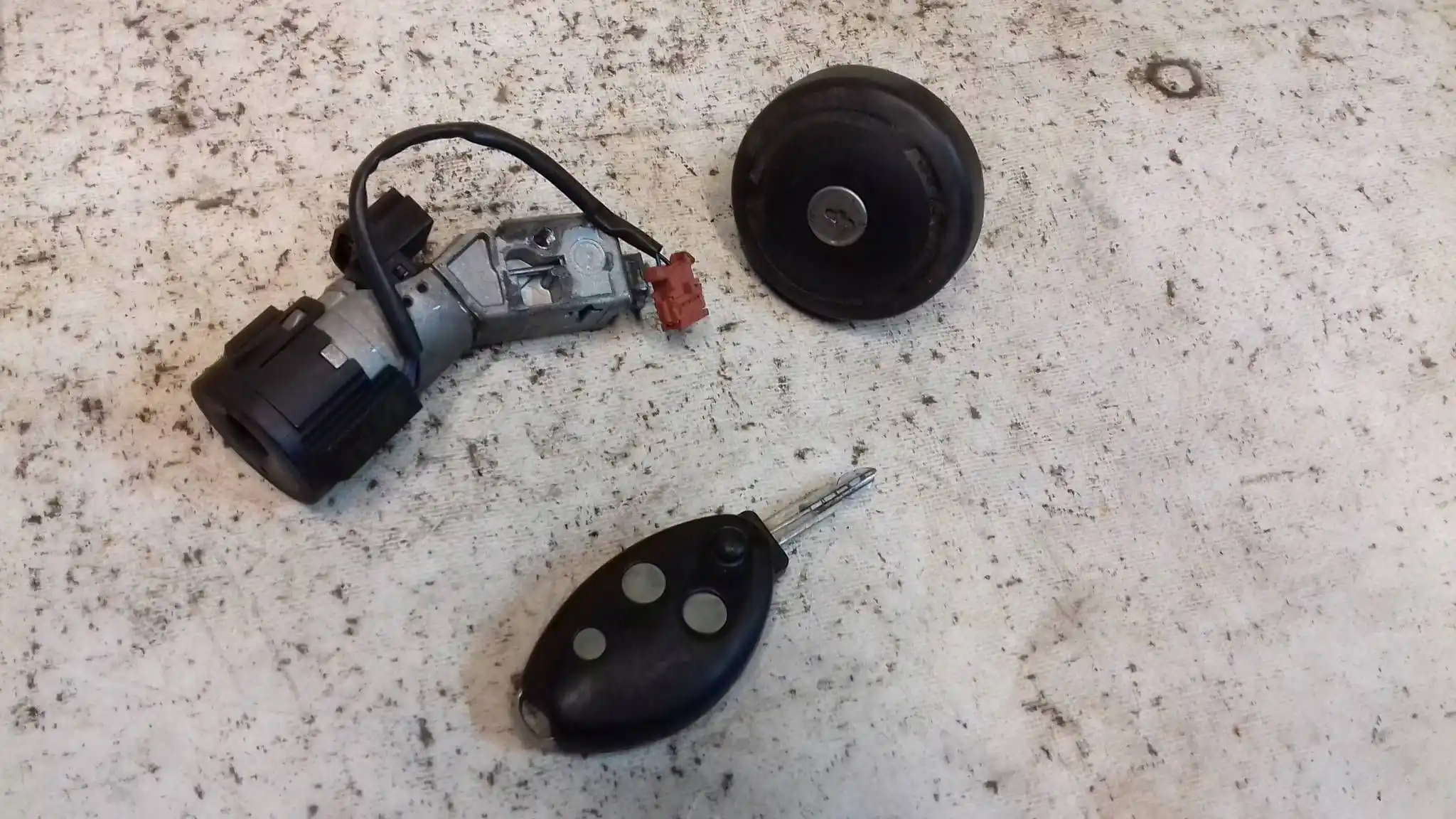 KOMPUTER 0281012987 9661971380 ZESTAW IMMO CITROEN C5 II 1.6 HDI 04-08