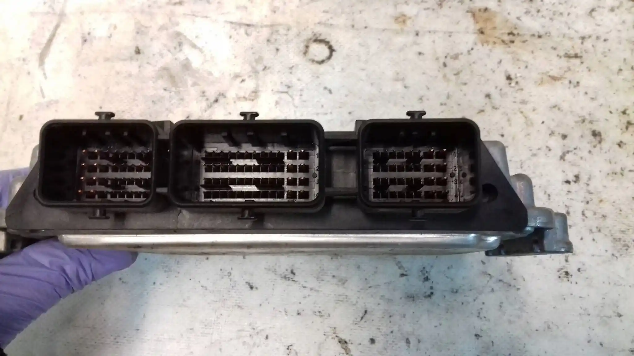 KOMPUTER 0281012987 9661971380 ZESTAW IMMO CITROEN C5 II 1.6 HDI 04-08