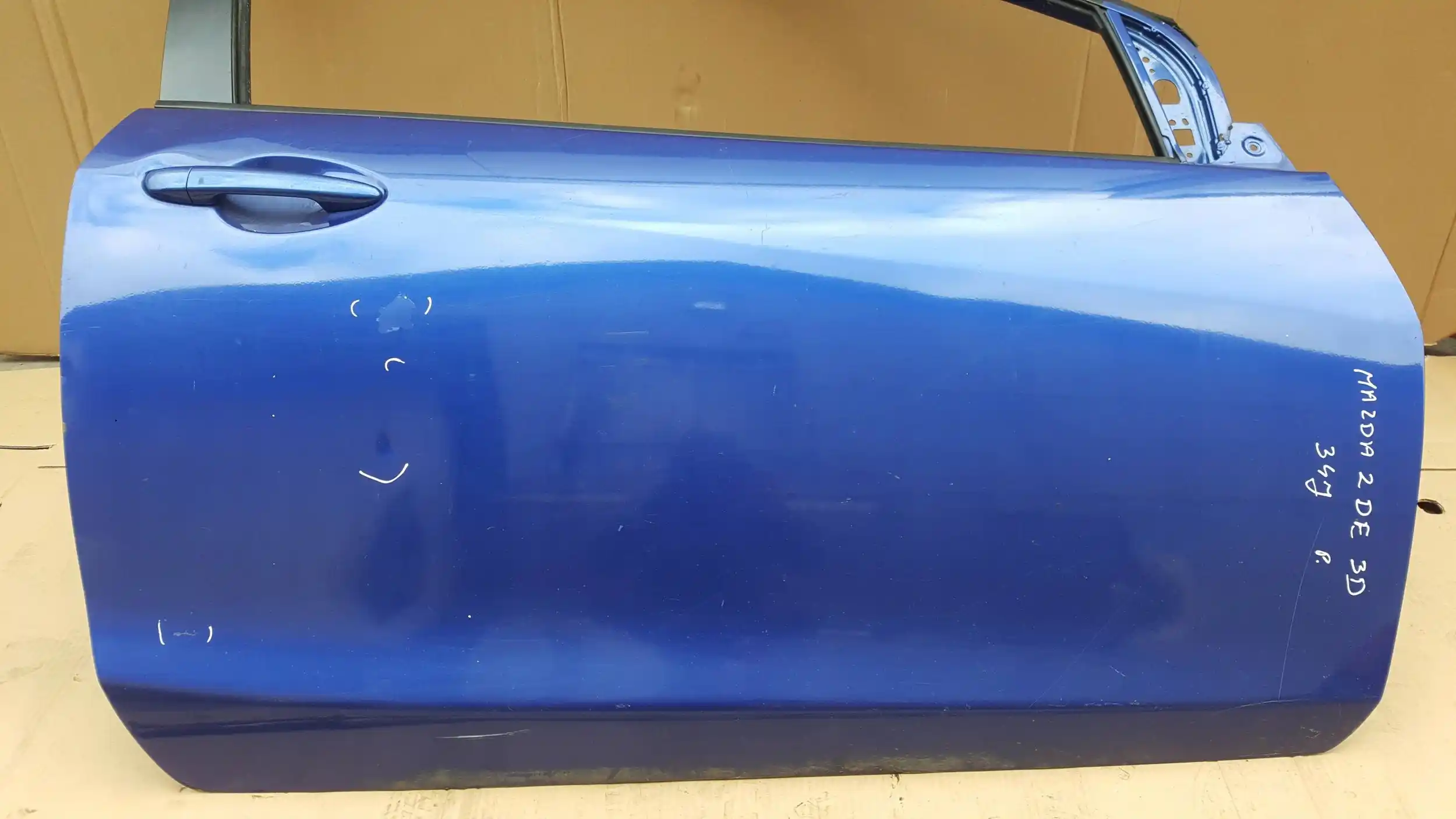 DRZWI PRAWY PRZÓD PRZEDNIE MAZDA 2 DE 3D 07- 34J