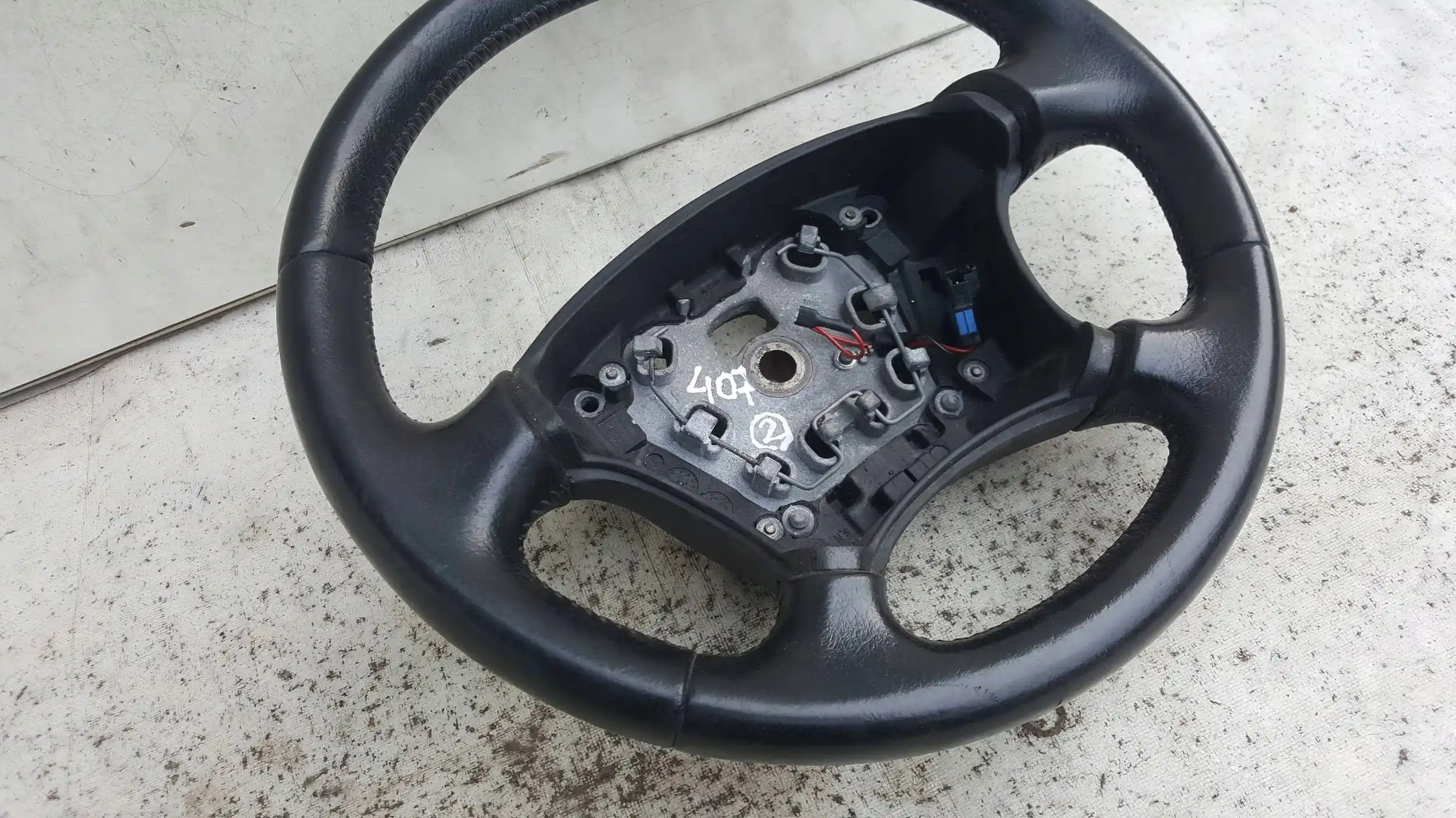 KIEROWNICA SKÓRA PEUGEOT 407 04-