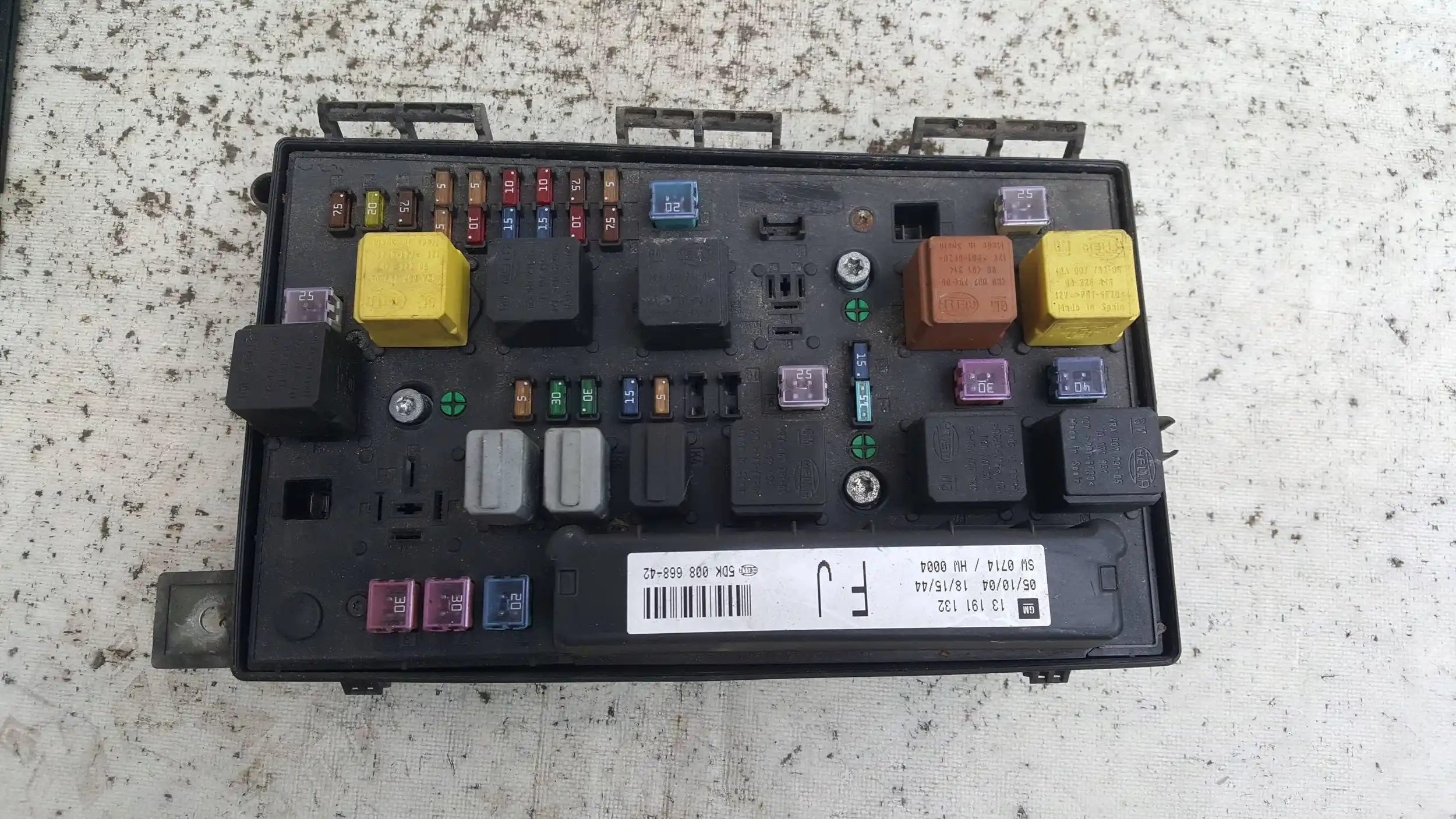 KOMPUTER 5WK9379 55557472 ZESTAW IMMO OPEL ASTRA H 1.8 16V 04-