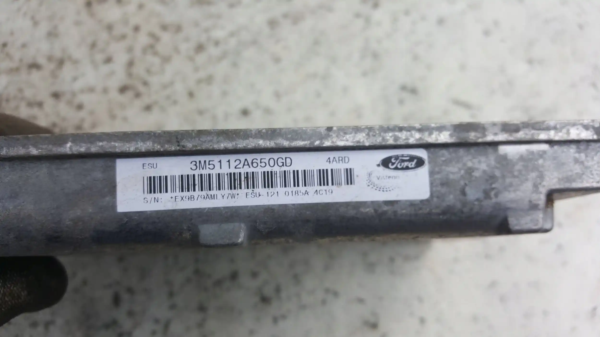KOMPUTER 3M5112A650GD ZESTAW IMMO STARTOWY FORD C-MAX MK1 1.8 16V 03-