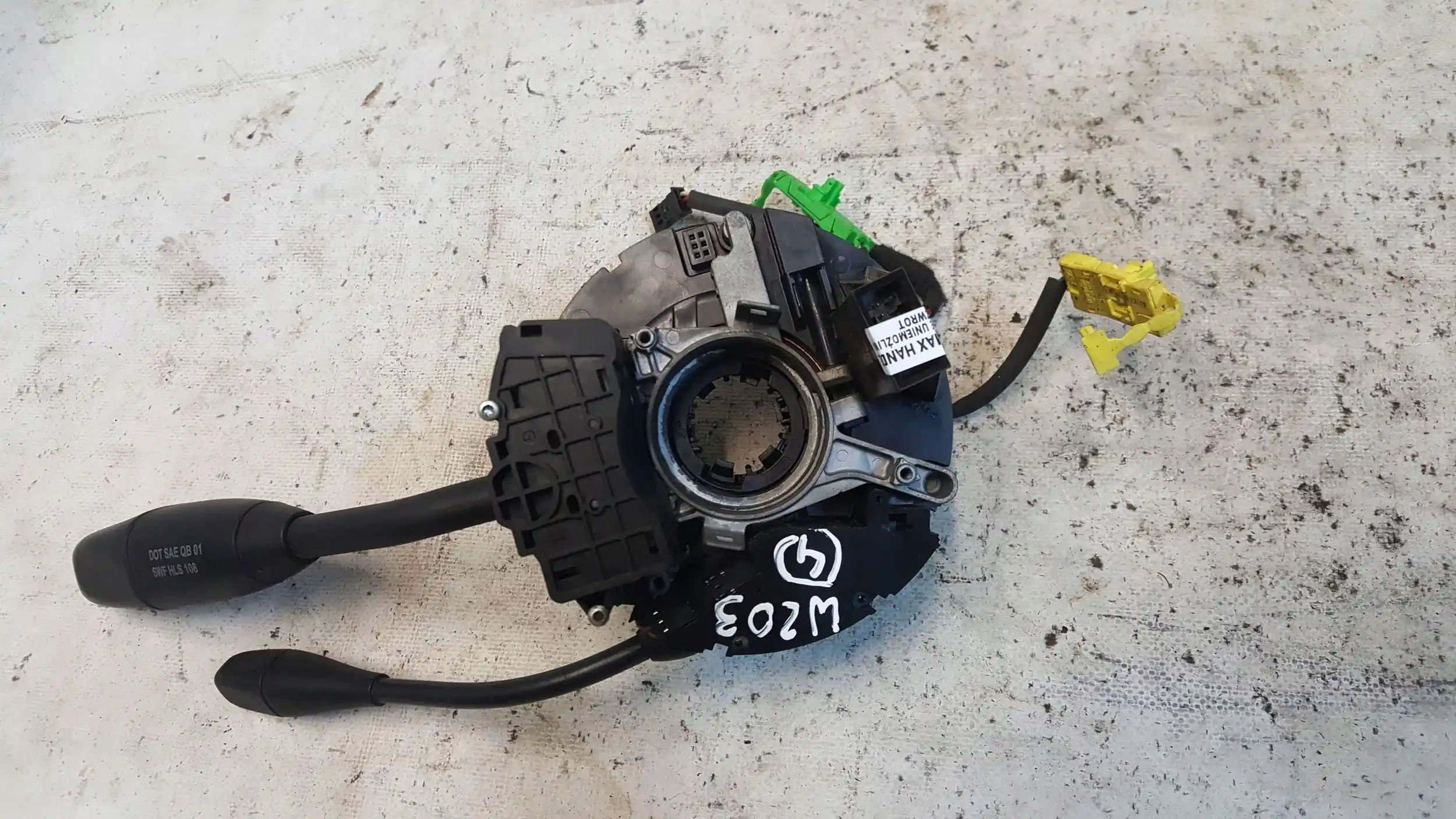 PRZEŁĄCZNIK PAJĄK TEMPOMAT TAŚMA A2095400145 MERCEDES C-KLASA W203 00-
