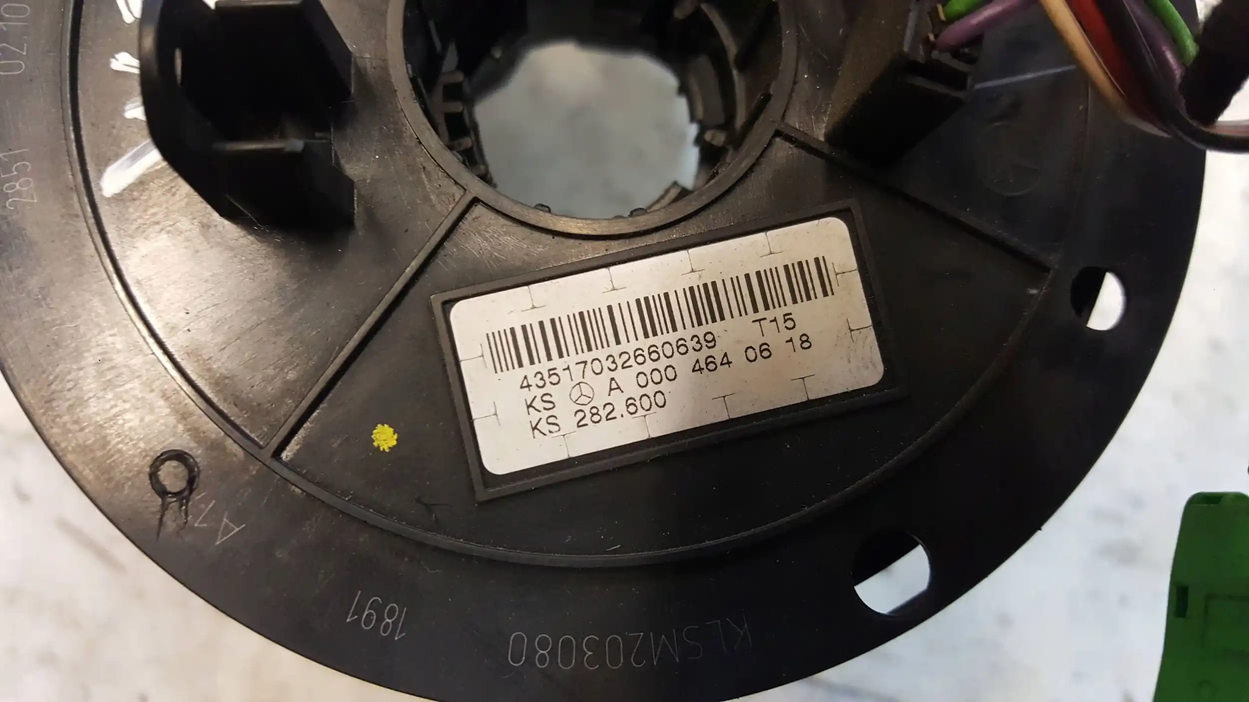 PRZEŁĄCZNIK PAJĄK TEMPOMAT TAŚMA A2095400145 MERCEDES C-KLASA W203 00-