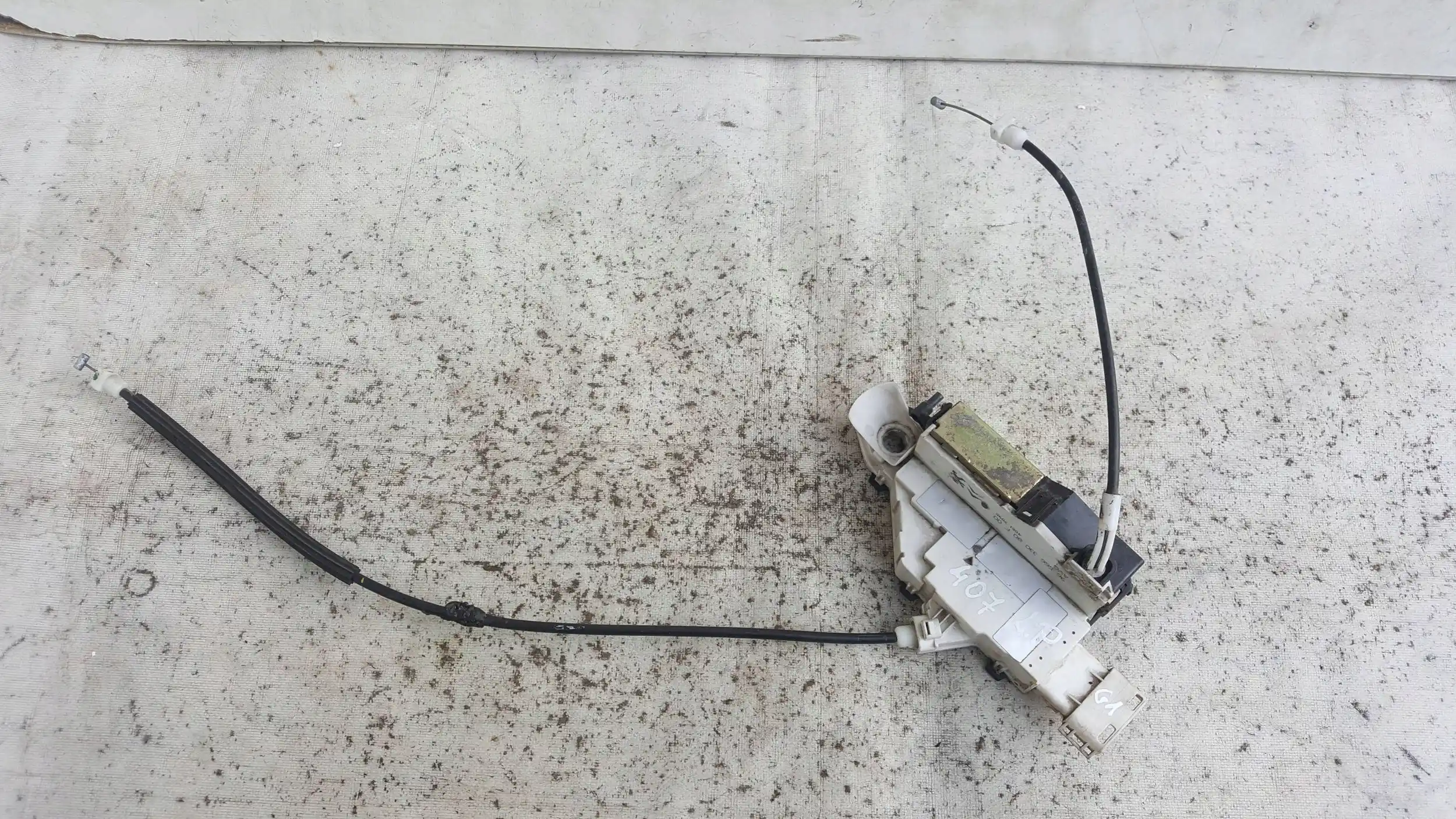 ZAMEK DRZWI LEWY PRZÓD 6 PIN 9656633080F PEUGEOT 407 04-
