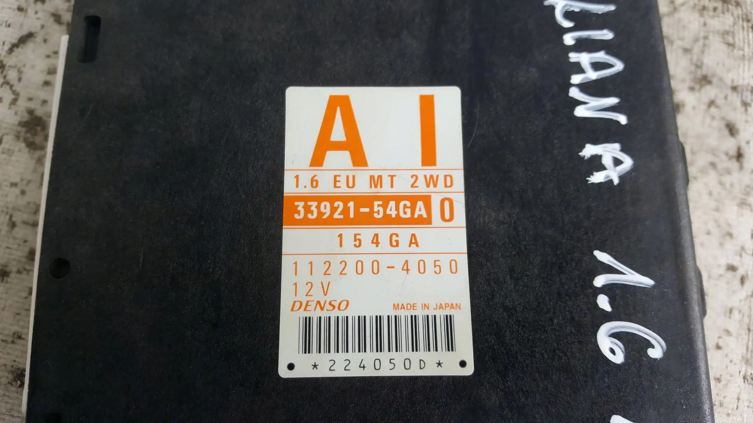 KOMPUTER 3392154GA ZESTAW IMMO SUZUKI LIANA HB 1.6 16V 01-