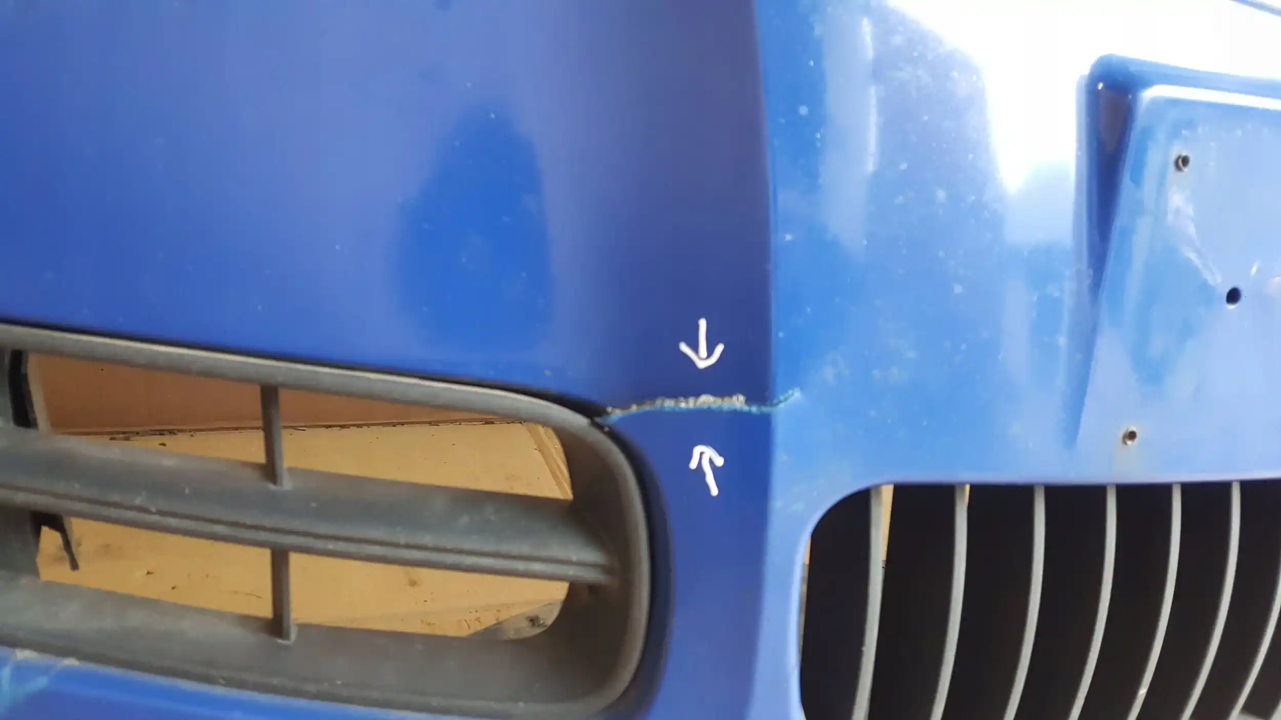 ZDERZAK PRZÓD PRZEDNI SKODA FABIA II 07-10 4590