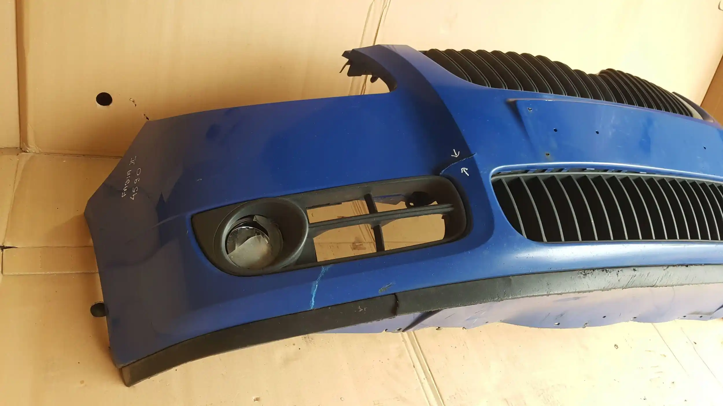 ZDERZAK PRZÓD PRZEDNI SKODA FABIA II 07-10 4590