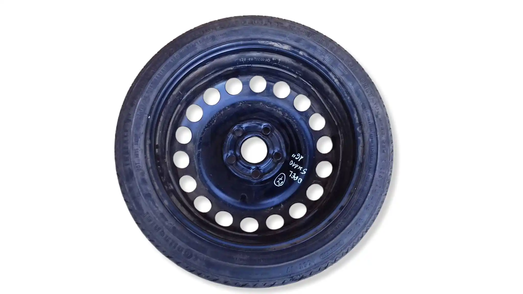 KOŁO DOJAZDOWE 5x110 16'' ET25 CONTINENTAL T115/70/R16 92M OPEL SAAB