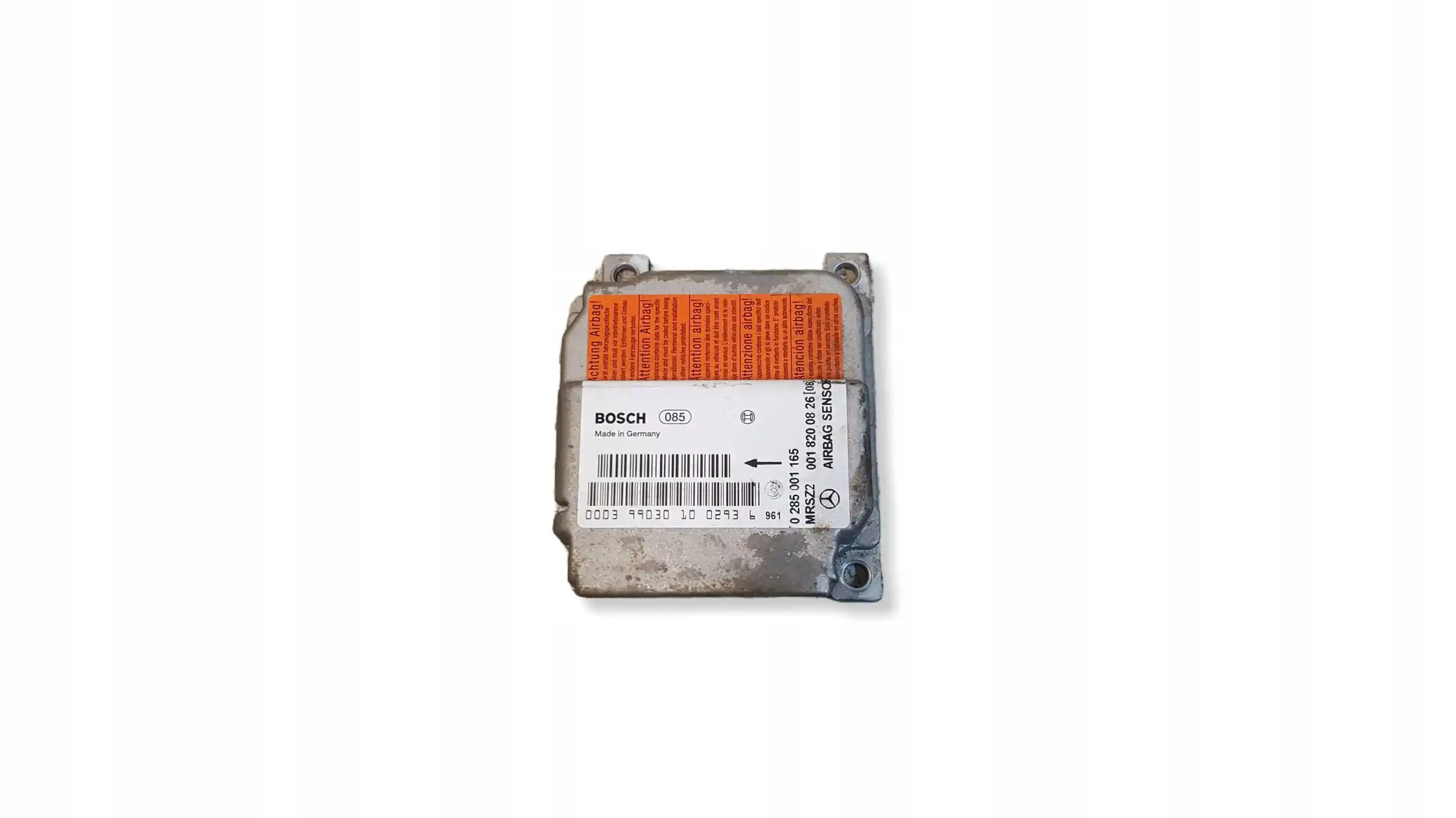 MODUŁ STEROWNIK SENSOR AIRBAG 0285001165 MERCEDES CLK W208 2.3 K 97-