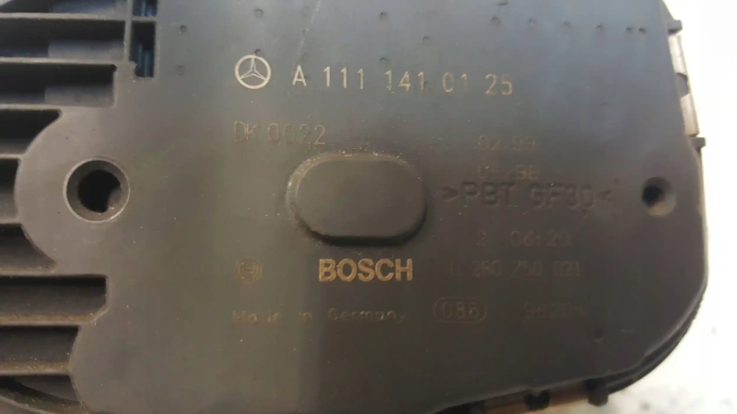 PRZEPUSTNICA A1111410125 0280750021 MERCEDES CLK W208 2.3 KOMPRESOR 97-