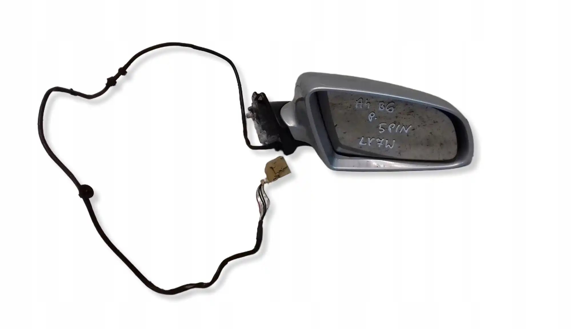 LUSTERKO PRAWE ELEKTRYCZNE 5 PIN AUDI A4 B6 00-06 LAK. LY7W