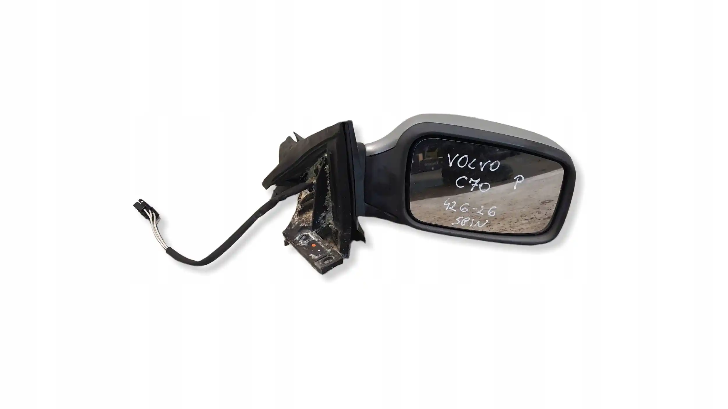 LUSTERKO PRAWE ELEKTRYCZNE 5 PIN VOLVO C70 I 98-05 426-26