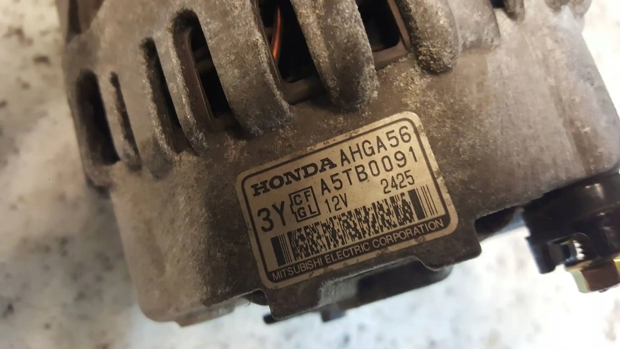 ALTERNATOR AHGA56 HONDA JAZZ II 1.2 DSI 02-08