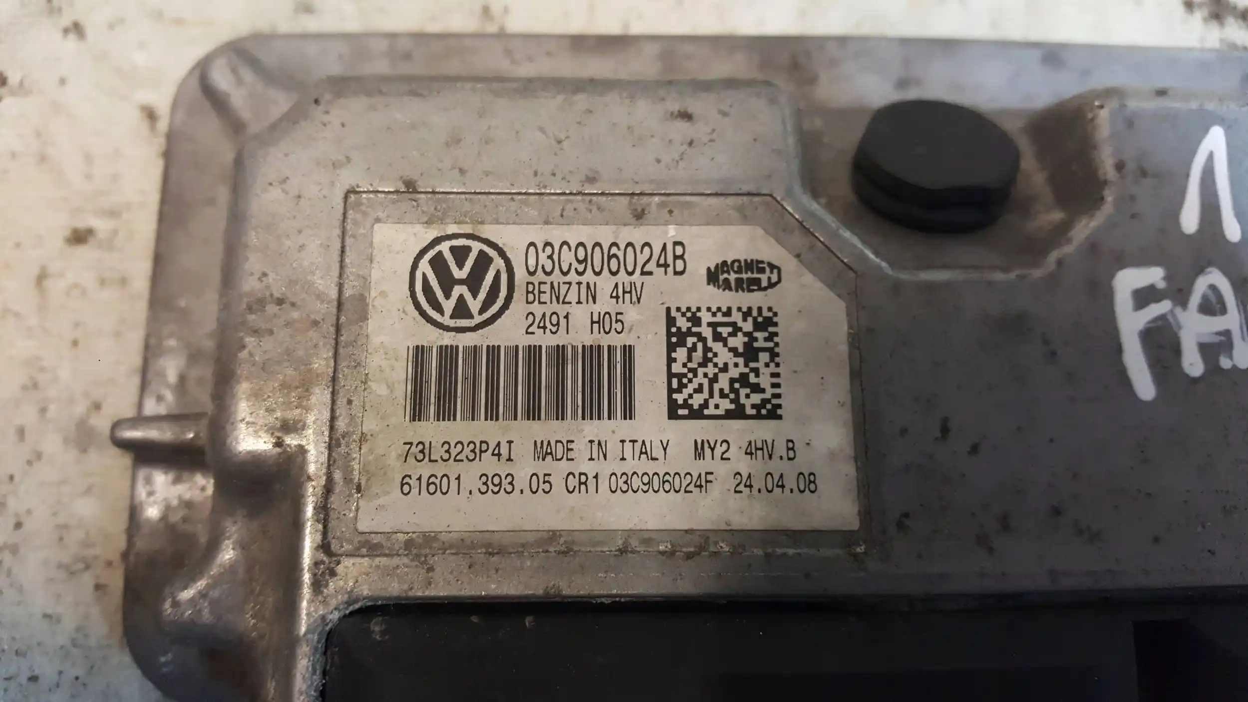 KOMPUTER 03C906024B ZESTAW IMMO STARTOWY SKODA FABIA II 1.4 16V 07-10