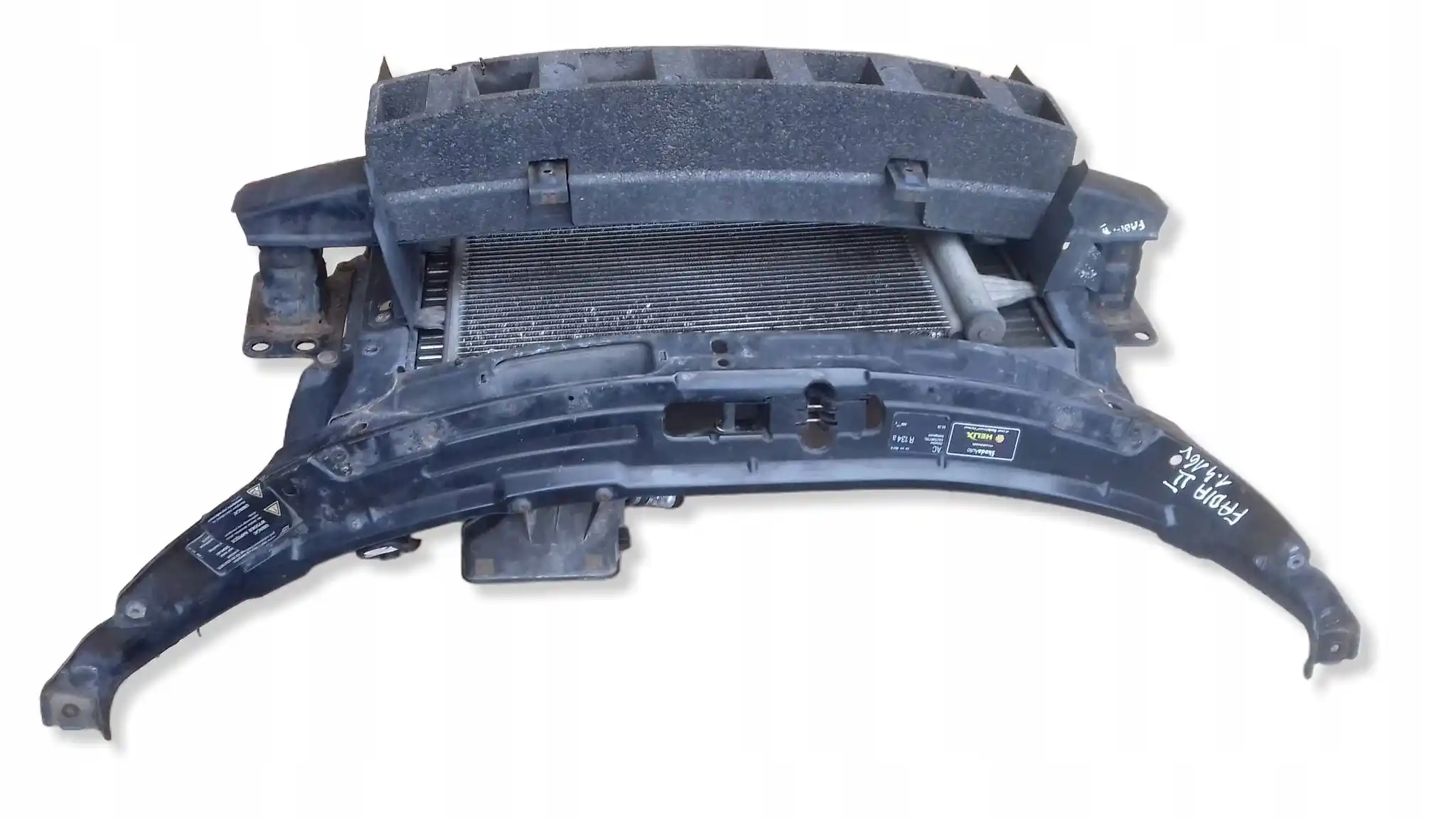 PAS PRZEDNI KPL WZMOCNIENIE CHŁODNICE WENTYLATOR SKODA FABIA II 1.4 16V 07-