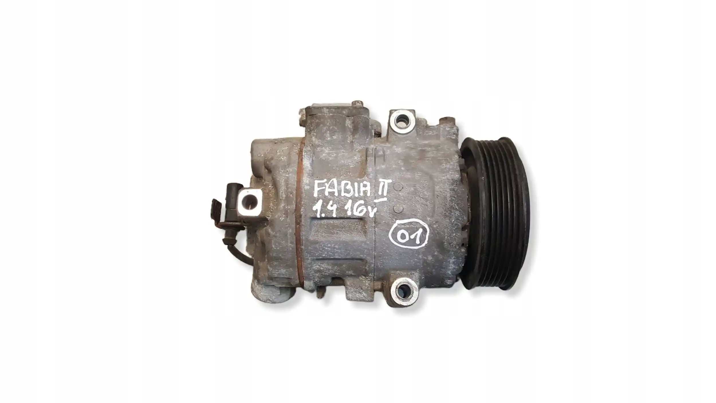 SPRĘŻARKA KOMPRESOR KLIMATYZACJI 6Q0820808D SKODA FABIA II SEAT AUDI 1.4 16